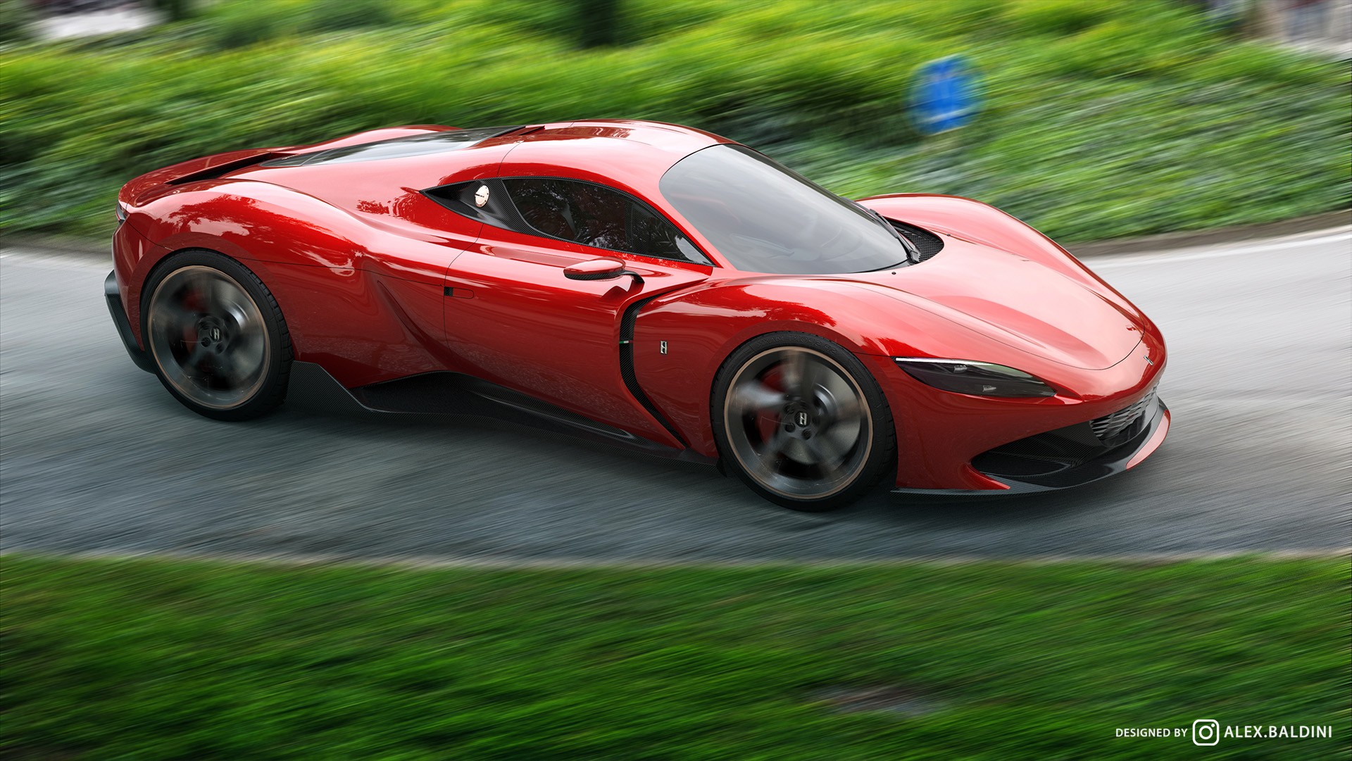 Utterly Gorgeous Milano Vision GT Is The Next Italian V8 Supercar The World Needs