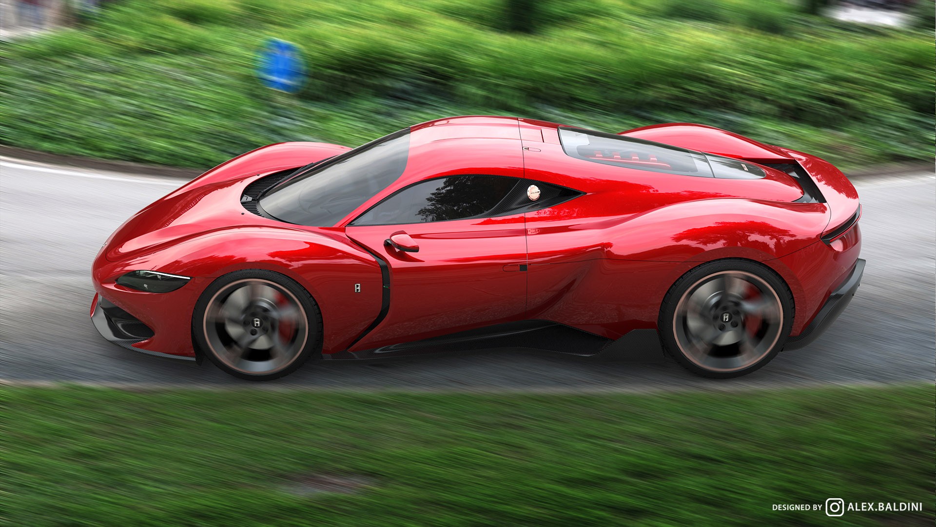 Utterly Gorgeous Milano Vision GT Is The Next Italian V8 Supercar The World Needs