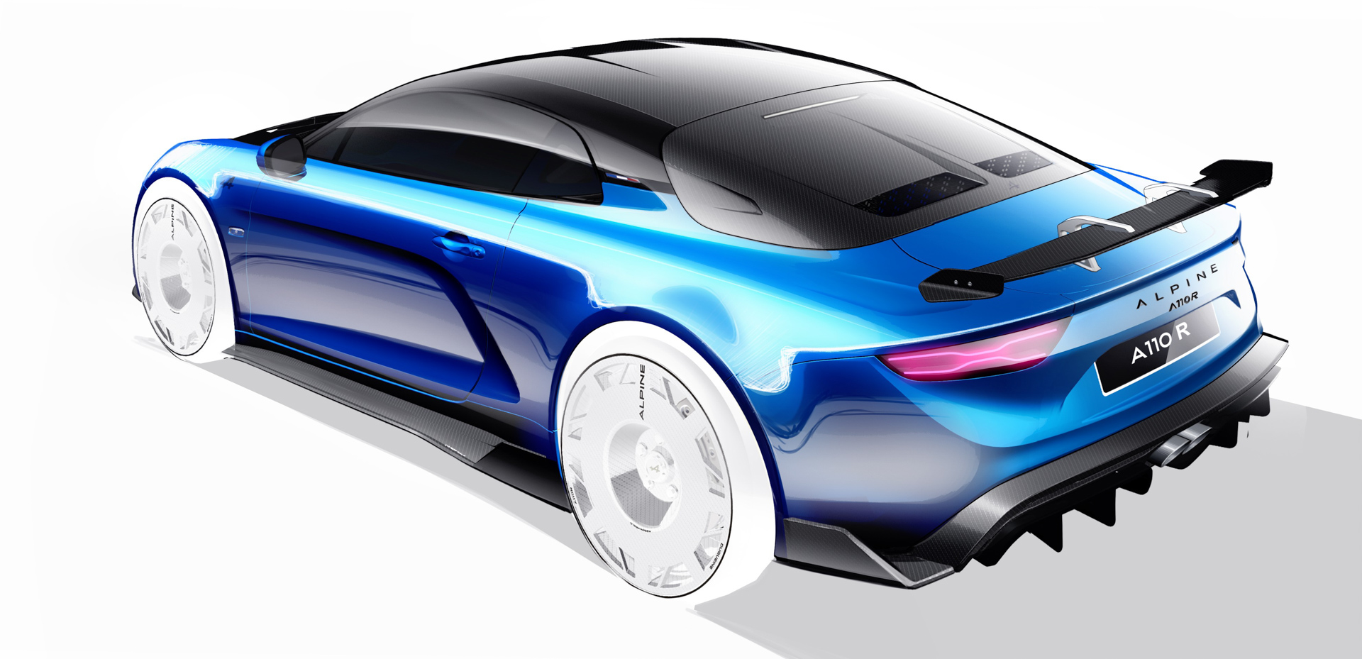 Hardcore Alpine A110 R Shows Off Its Weight Loss In Paris