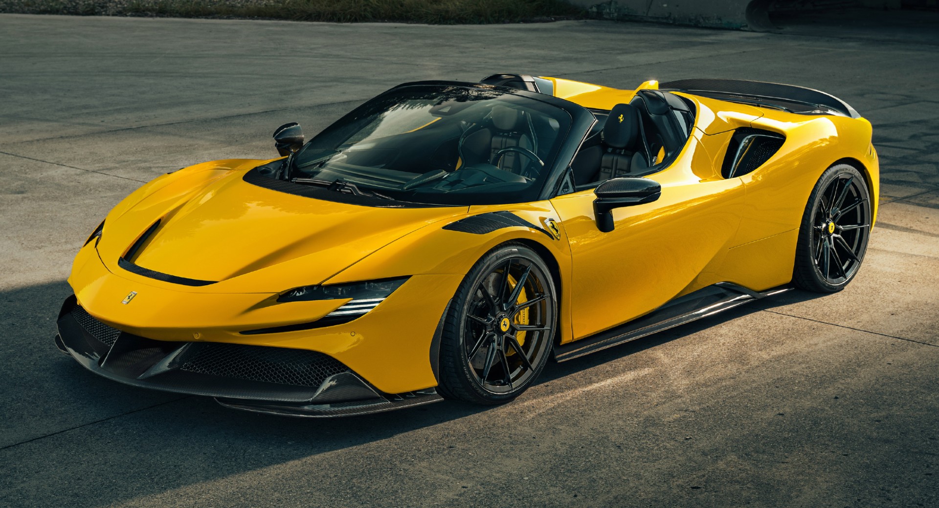 Novitec’s Ferrari SF90 Spider Receives Carbon-Fiber Treatment And Power Bump To 1,094 Hp