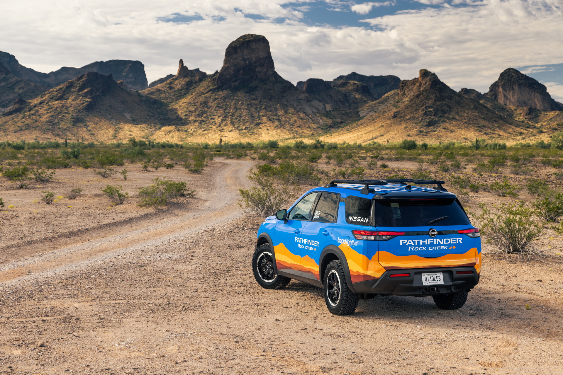 Nissan Pathfinder Rock Creek Enters The Rebelle Rally With Contrasting Livery