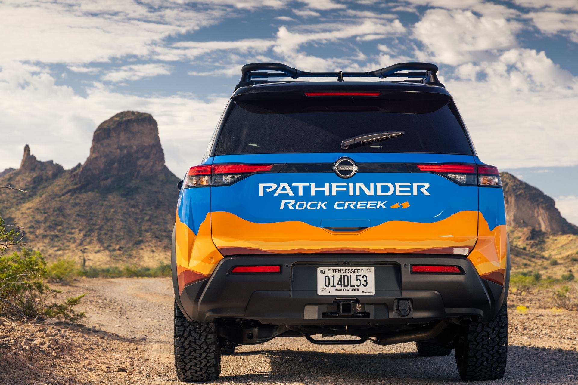 Nissan Pathfinder Rock Creek Enters The Rebelle Rally With Contrasting Livery