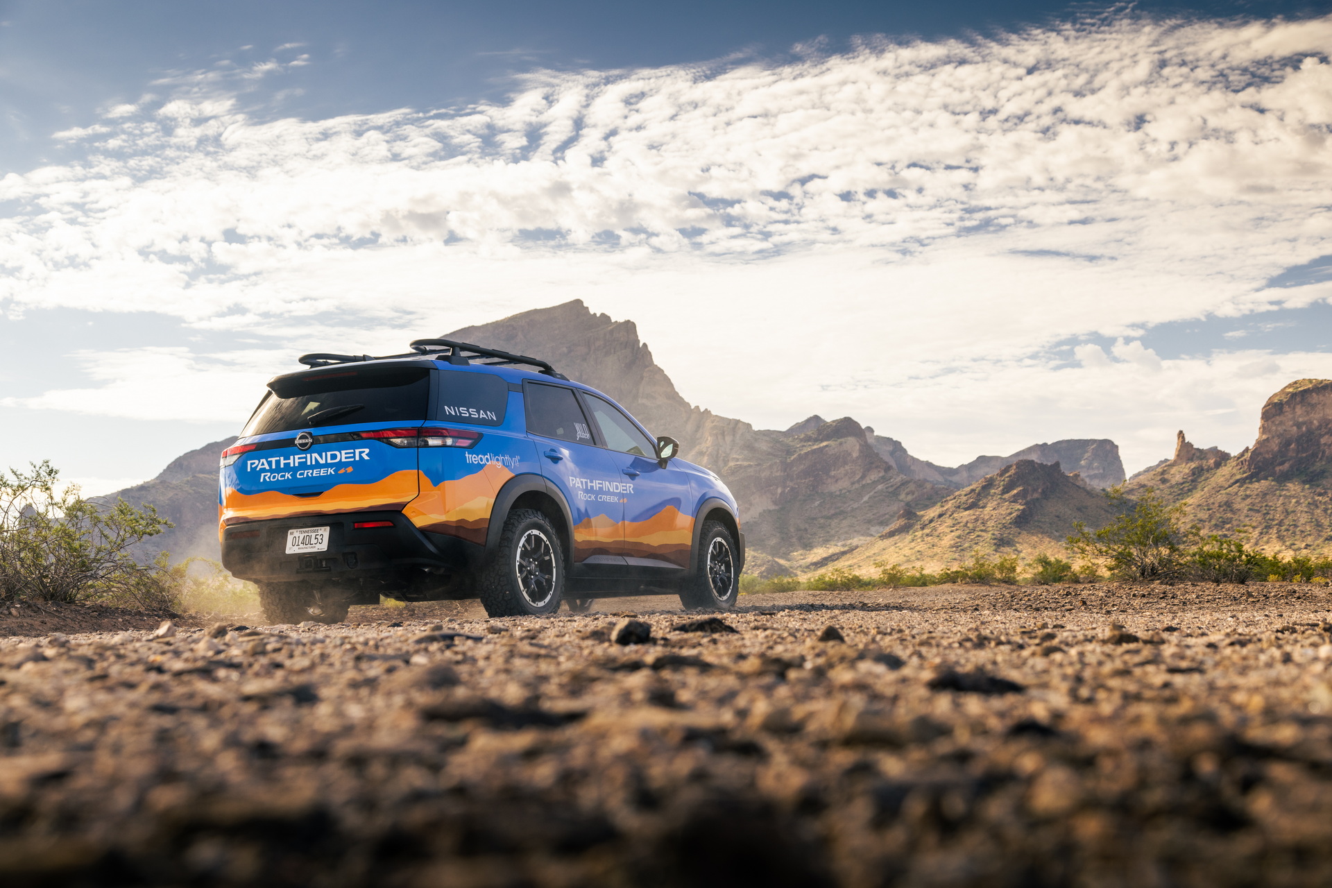 Nissan Pathfinder Rock Creek Enters The Rebelle Rally With Contrasting Livery