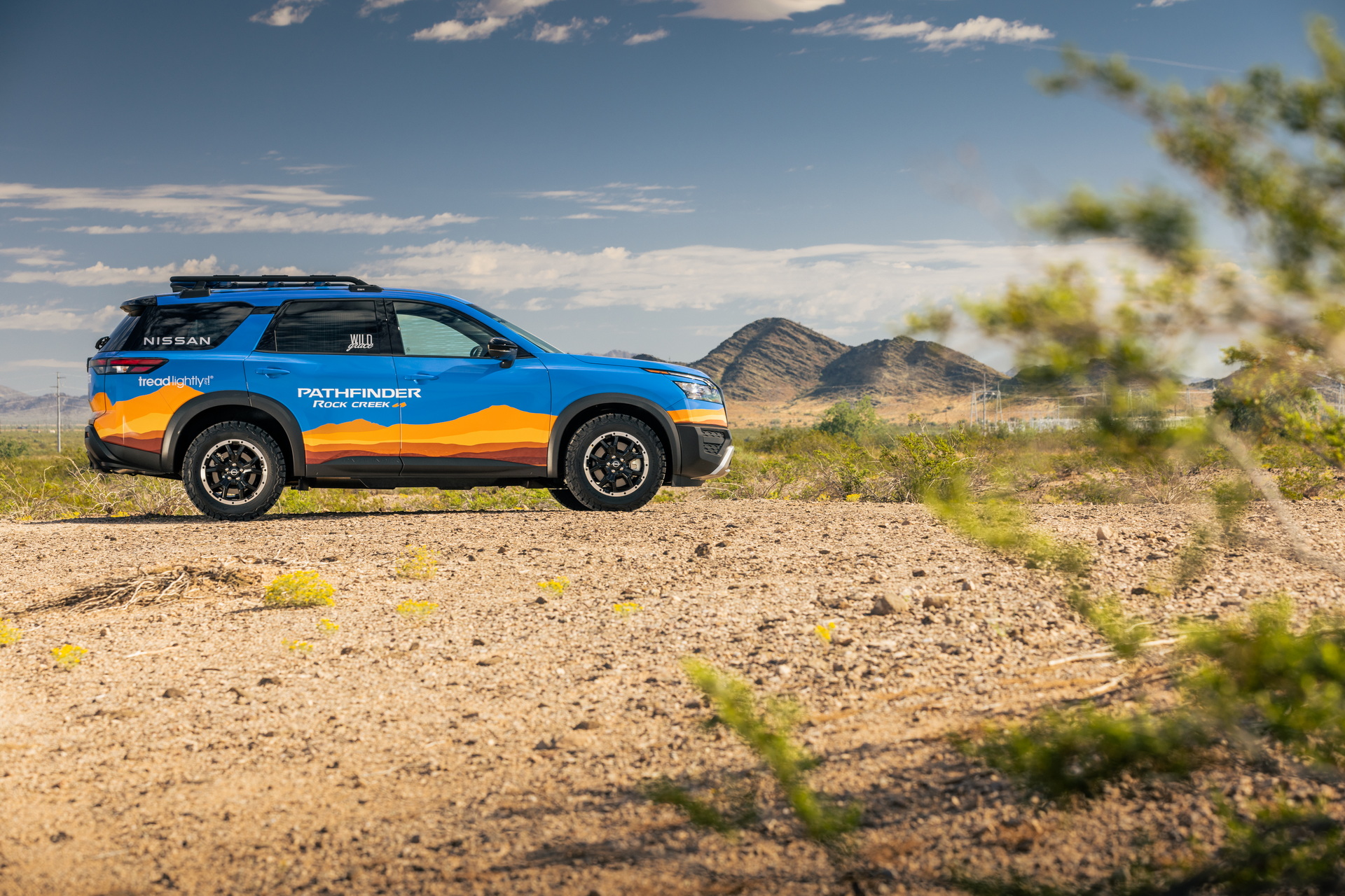 Nissan Pathfinder Rock Creek Enters The Rebelle Rally With Contrasting Livery