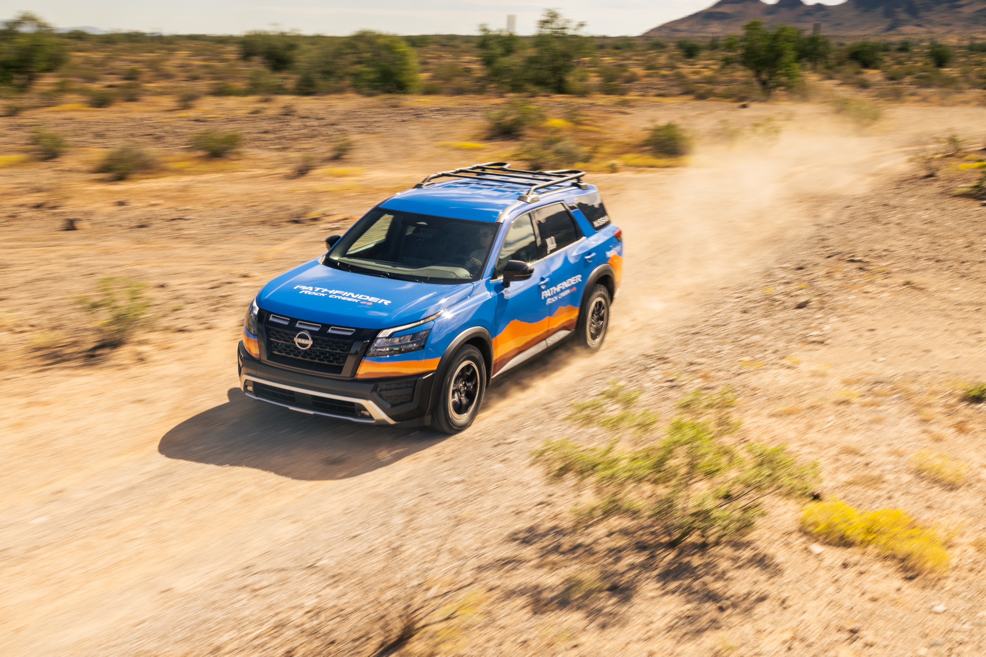 Nissan Pathfinder Rock Creek Enters The Rebelle Rally With Contrasting Livery