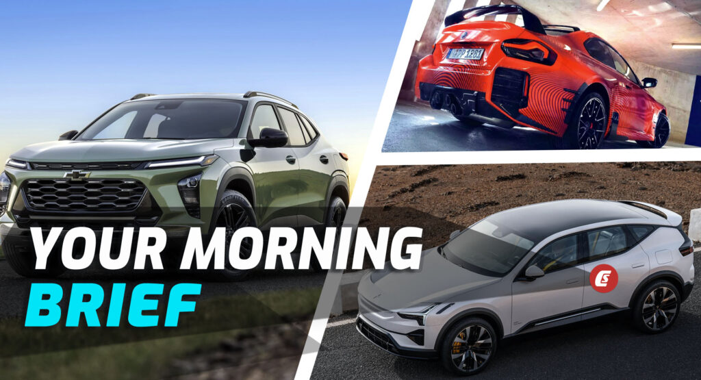  2024 Chevrolet Trax, 2024 Polestar 3, And 2023 BMW M2 M Performance Parts: Your Morning Brief