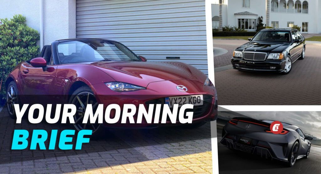 2022 Mazda MX-5 Driven, RENNTech S73R Detailed, And Electric Acura NSX On The Cards: Your Morning Brief