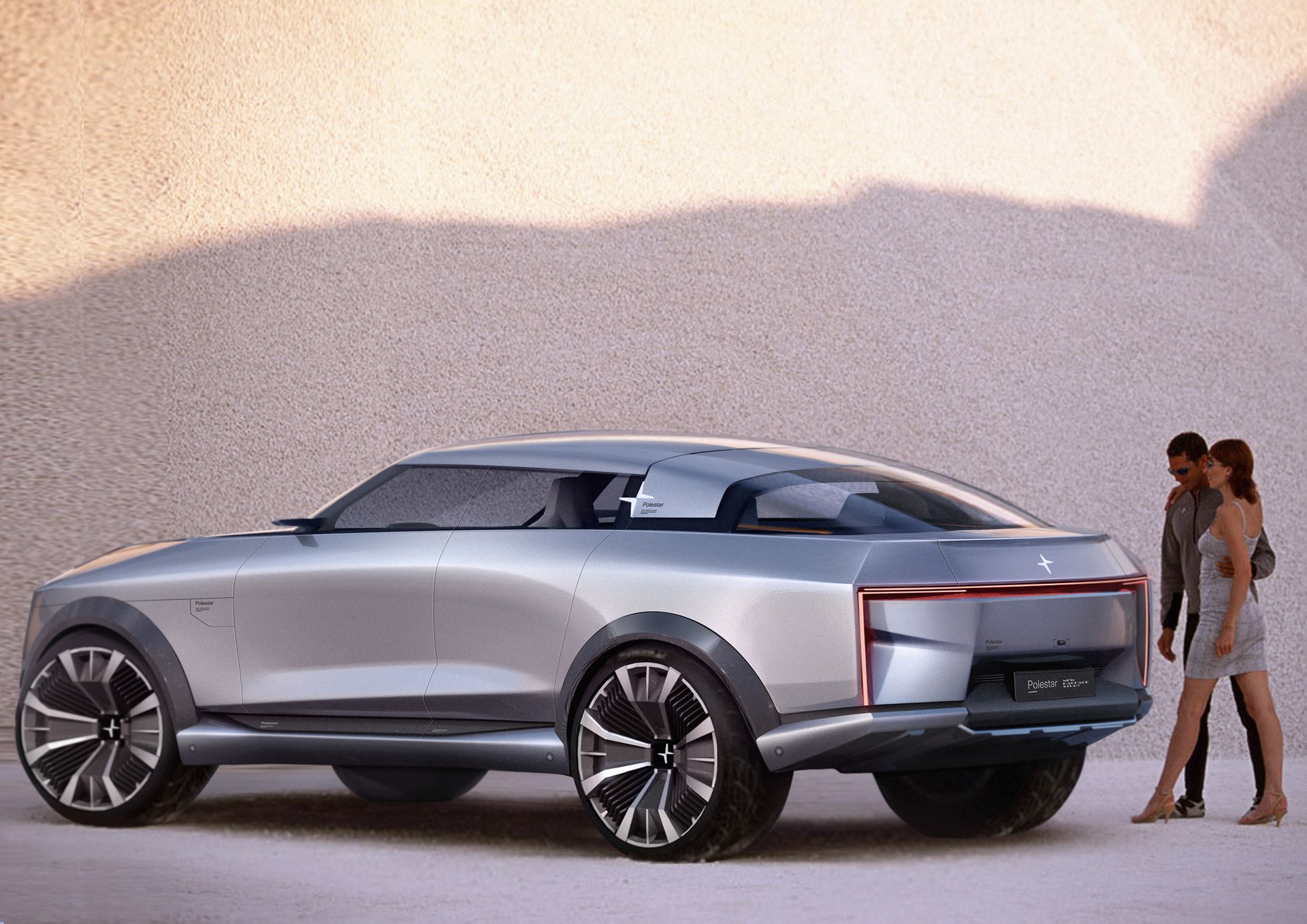 Unofficial Polestar S-E Crossover Coupe Study Would Make For A Pugnacious Flagship