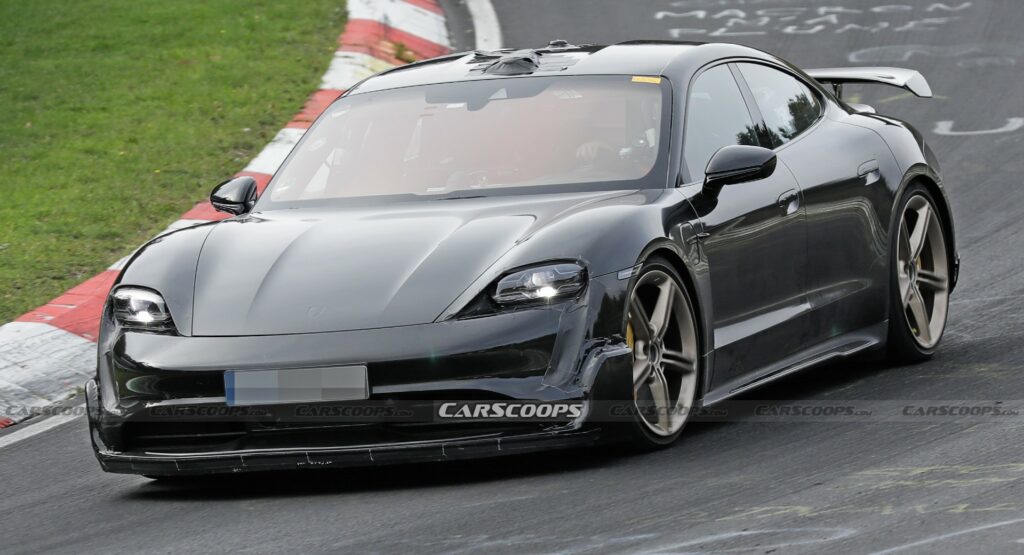 Is Porsche Working On A Hotter Taycan With More Aero?
