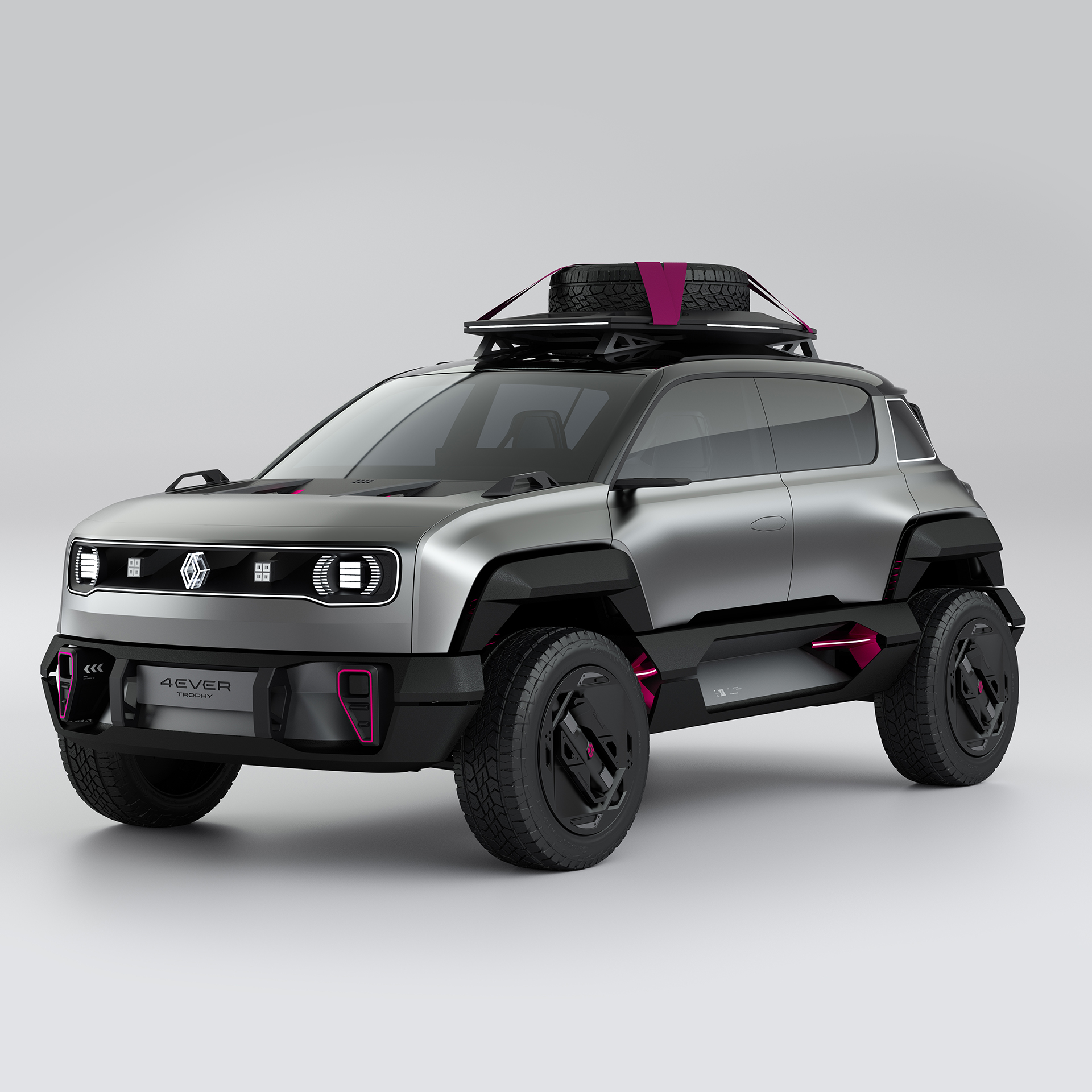 Renault 4Ever Trophy Concept Previews Retro-Flavored Electric B-SUV With Rugged Looks