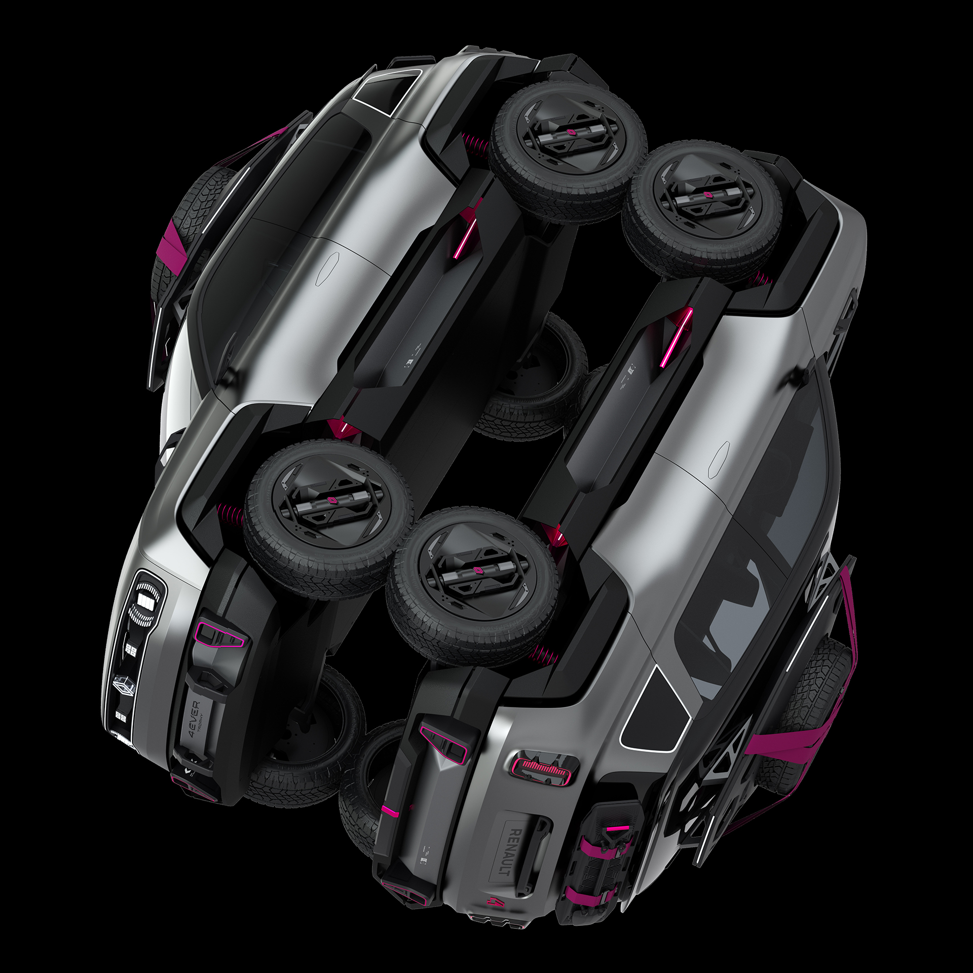 Renault 4Ever Trophy Concept Previews Retro-Flavored Electric B-SUV With Rugged Looks