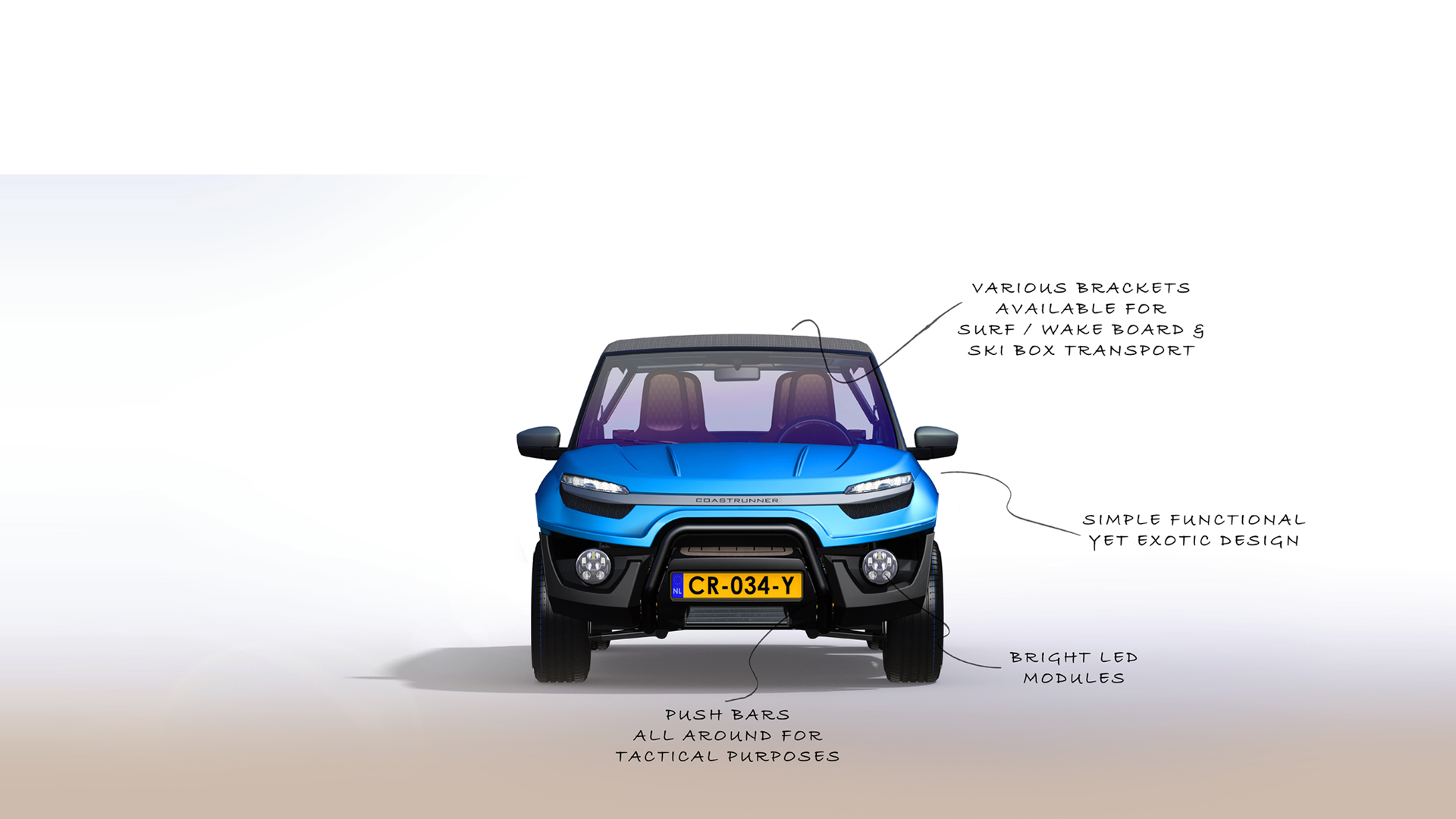 Coastrunner EV Is A Cool-Looking Buggy With A Fridge In The Frunk