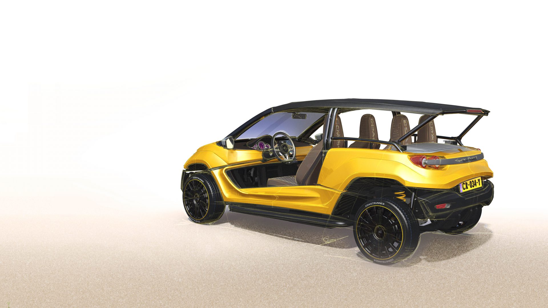 Coastrunner EV Is A Cool-Looking Buggy With A Fridge In The Frunk