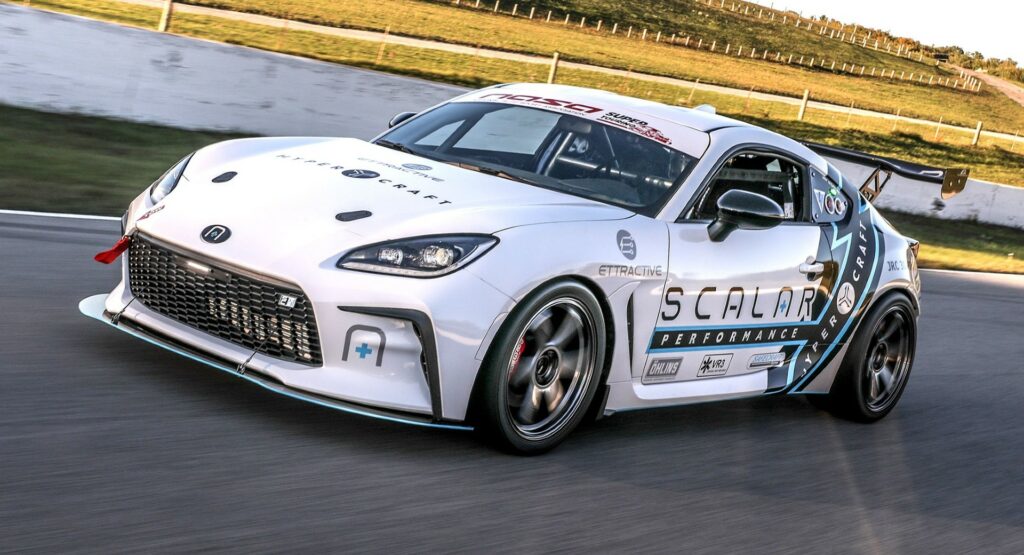  Scalar Performance Unveils Fully Electric Toyota GR86 Racer