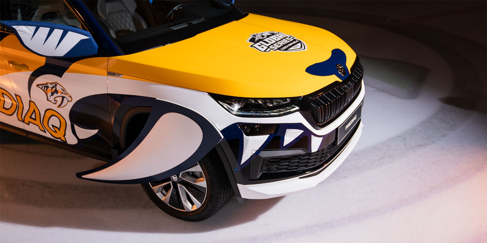 Skoda’s Sharyaq And Prediaq Are NHL Team Mascots Complete With Fins, Teeth And Wiggling Tails