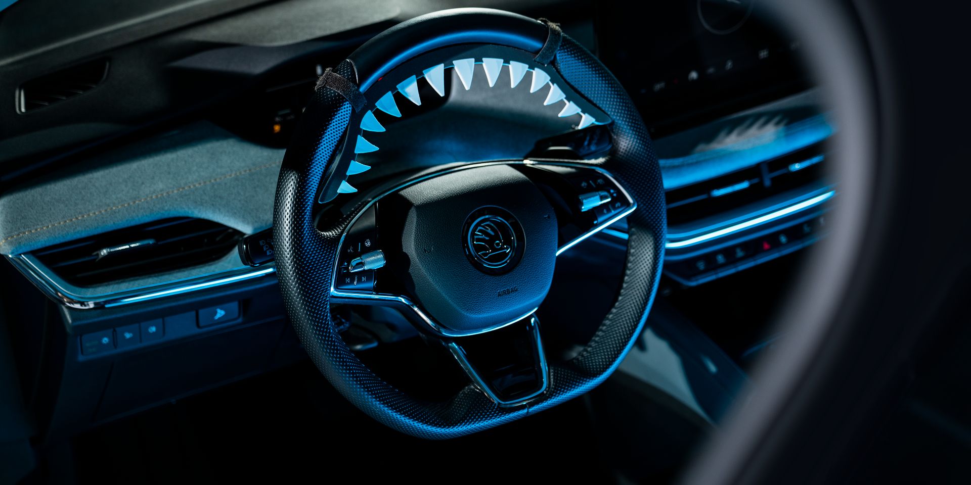 Skoda’s Sharyaq And Prediaq Are NHL Team Mascots Complete With Fins, Teeth And Wiggling Tails