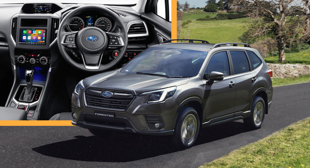  Subaru Likes Its Infotainment System So Much That It Swapped It For An Alpine Unit In Forester Special Edition