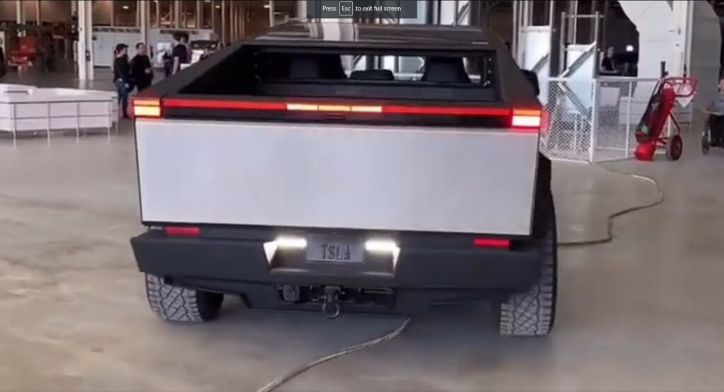  The Tesla Cybertruck Looks Dangerously Close To Real Life Production In New Images And Video