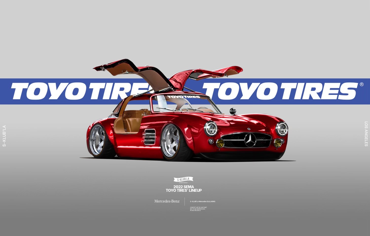 Widebody Mercedes Gullwing And Hardcore Ford Bronco Heading To SEMA