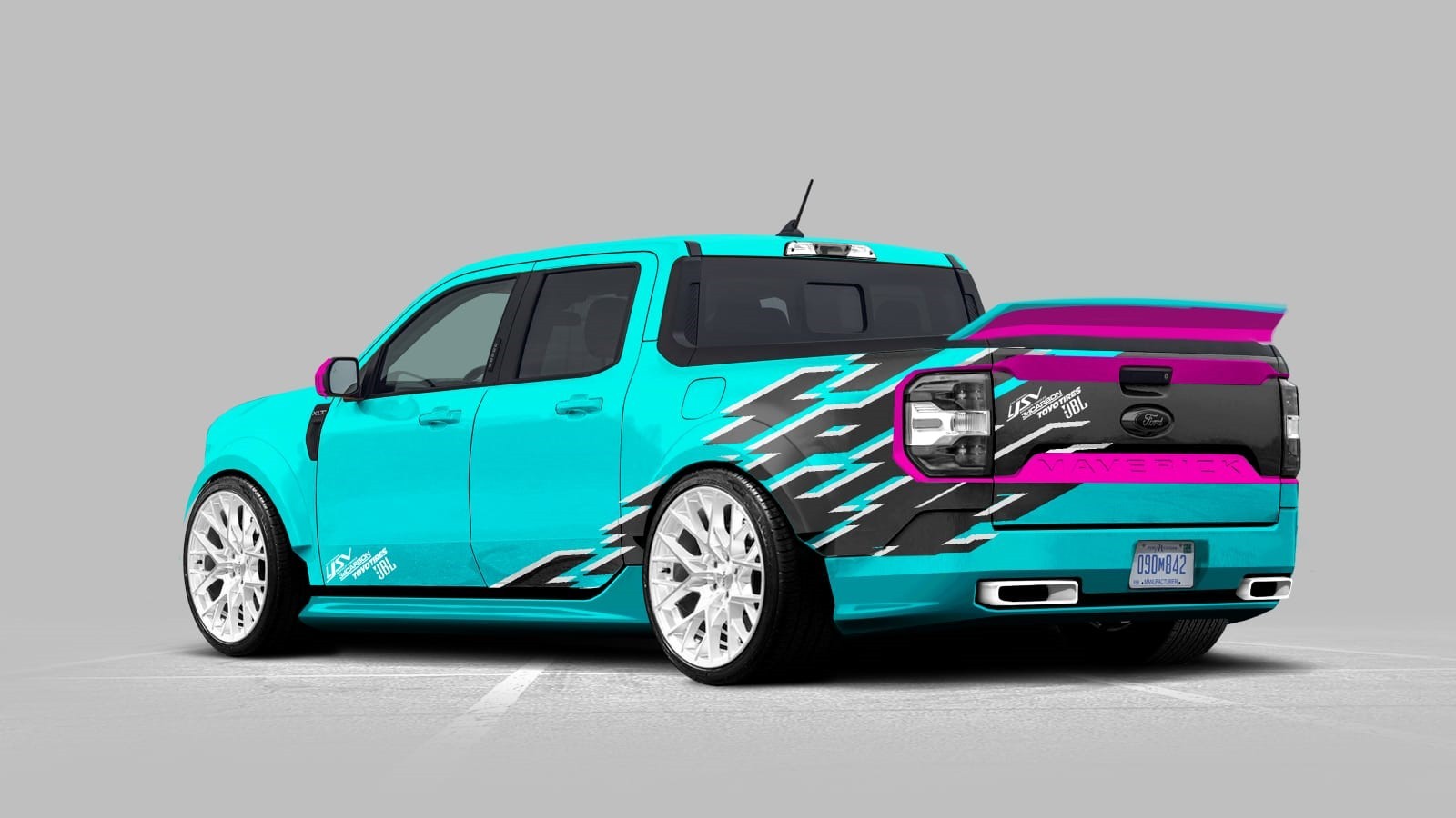 Widebody Mercedes Gullwing And Hardcore Ford Bronco Heading To SEMA