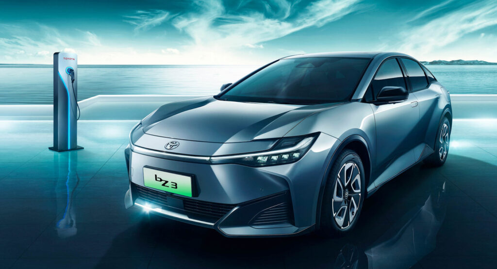  Toyota BZ3 Is A Chinese-Market Tesla Model 3 Rival With A 373-Mile Range