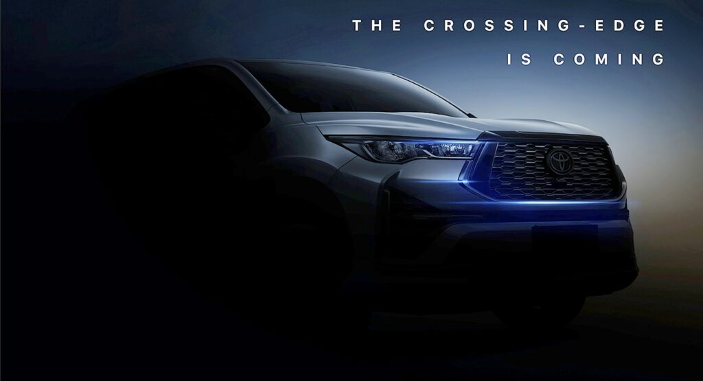  Next-Gen Toyota Innova Teased In Indonesia As A Rugged-Looking Three-Row Minivan