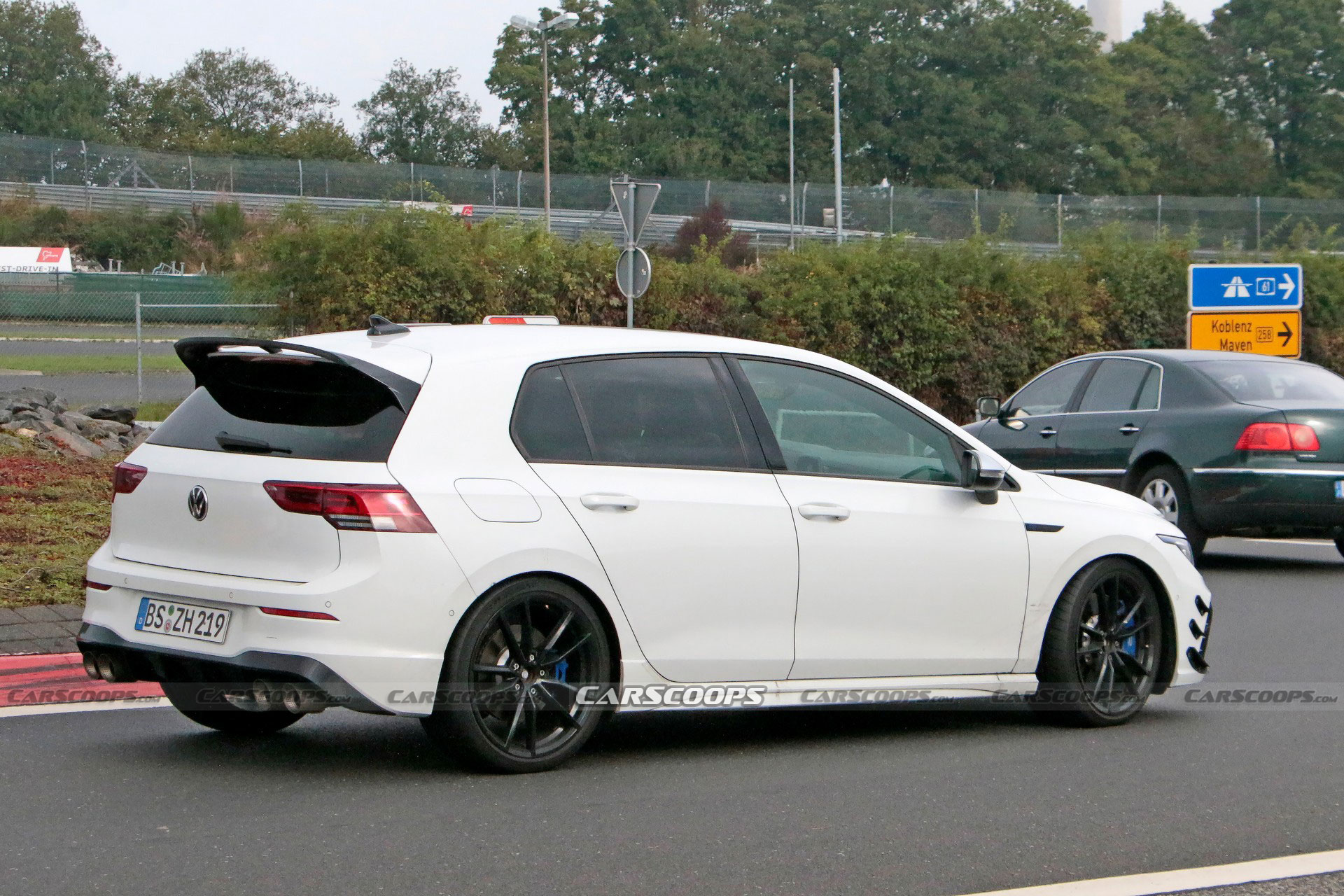 Mysterious VW Golf R Spotted With Canards, Is A High-Performance Variant In The Works?