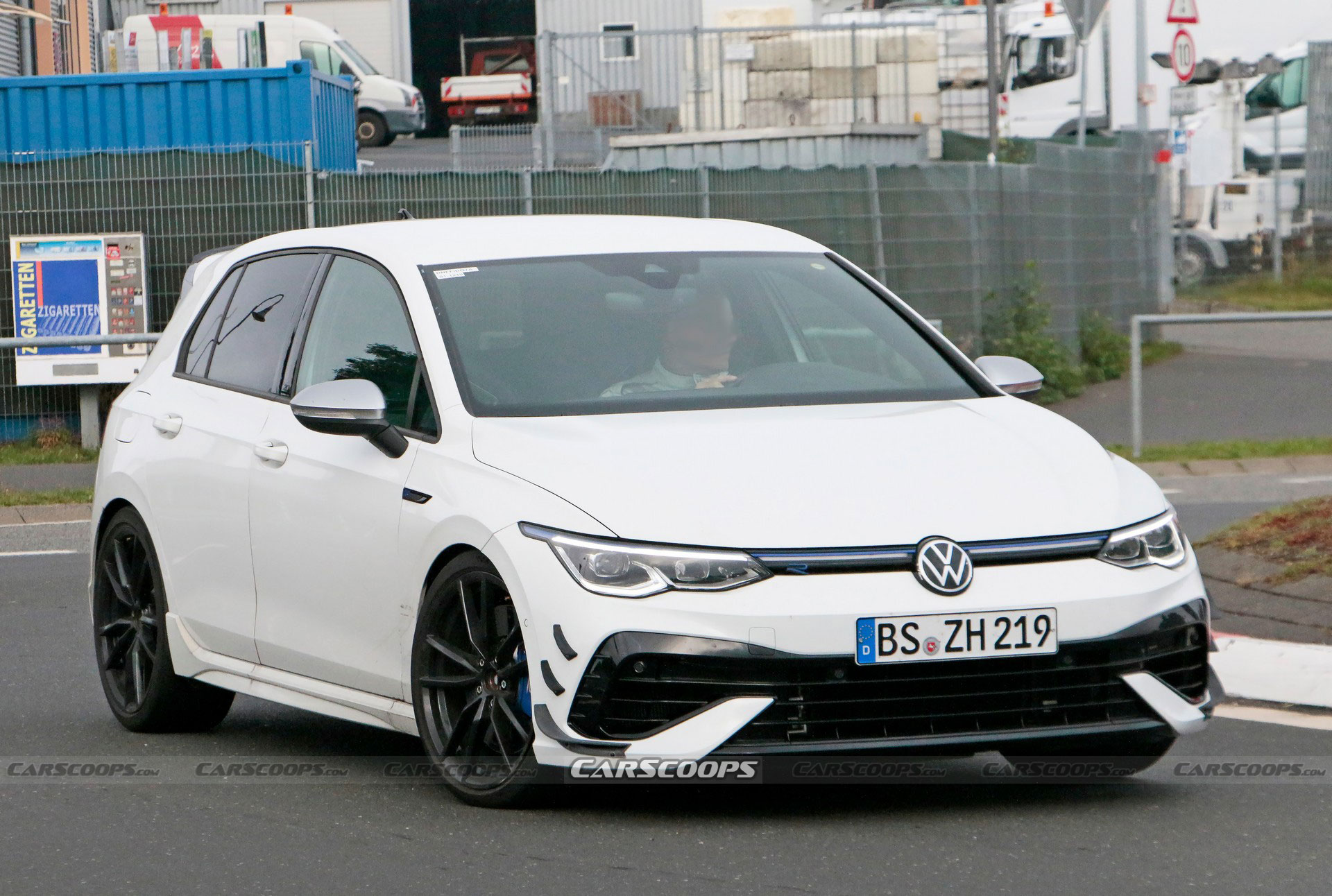 Mysterious VW Golf R Spotted With Canards, Is A High-Performance Variant In The Works?