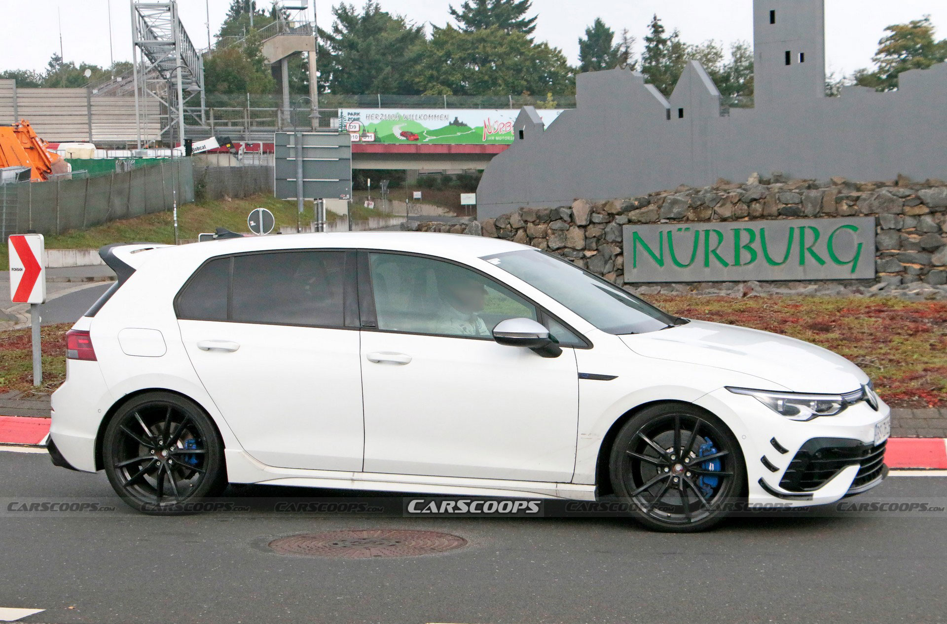 Mysterious VW Golf R Spotted With Canards, Is A High-Performance Variant In The Works?