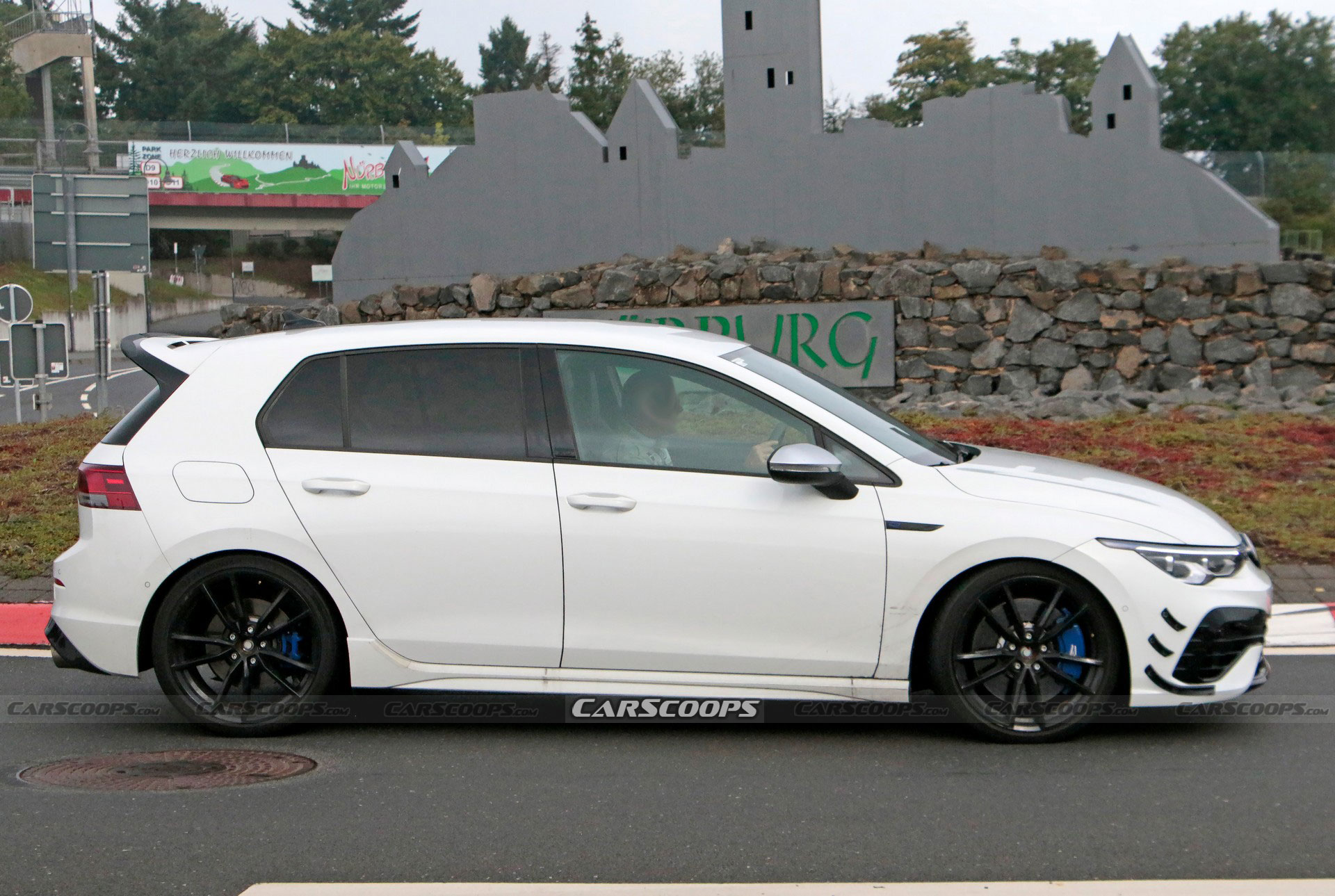 Mysterious VW Golf R Spotted With Canards, Is A High-Performance Variant In The Works?