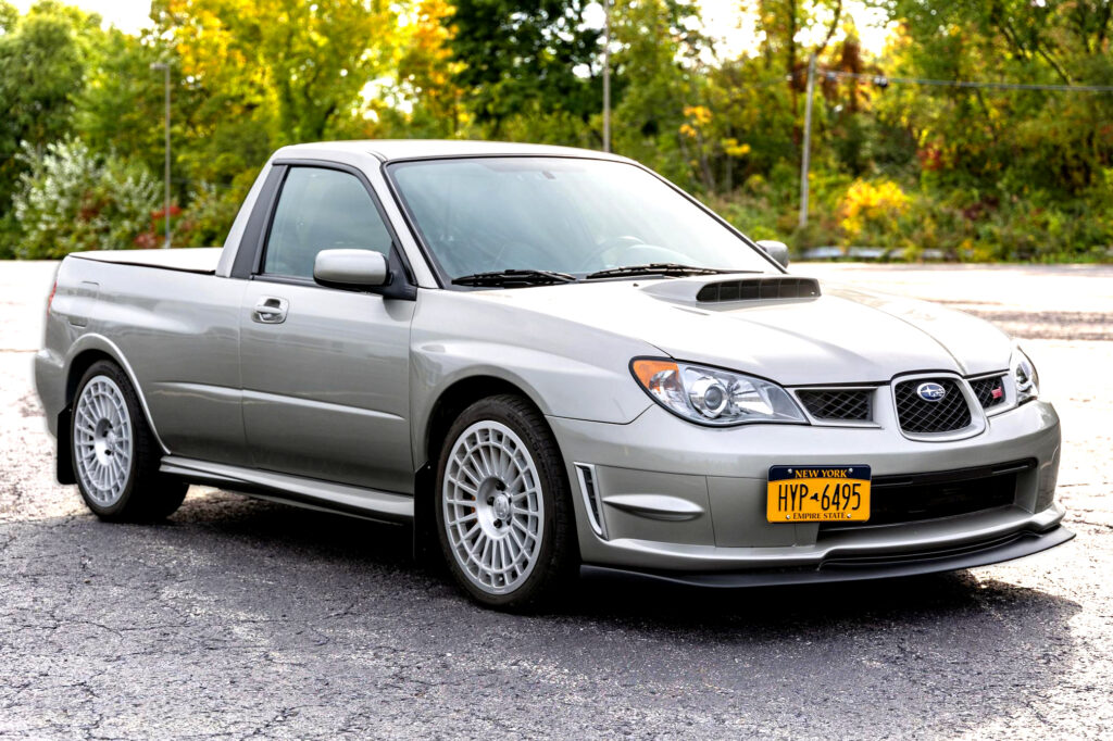 This Subaru WRX STI Pickup Truck Conversion Is The Brat We Didn’t Know We Wanted