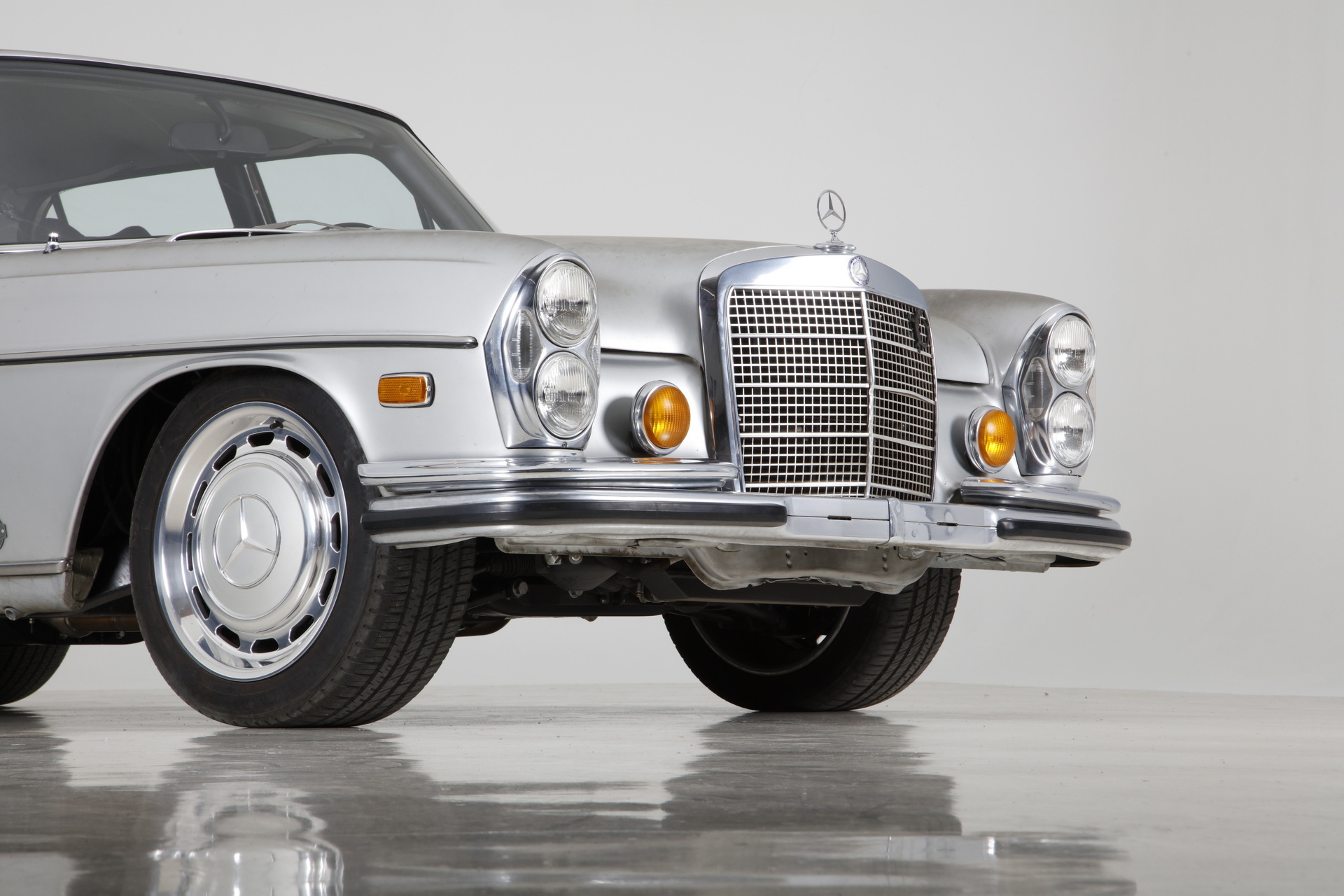 Mercedes 300 SEL “Derelict” By Icon Combines Worn Paint With An LS9 Supercharged V8