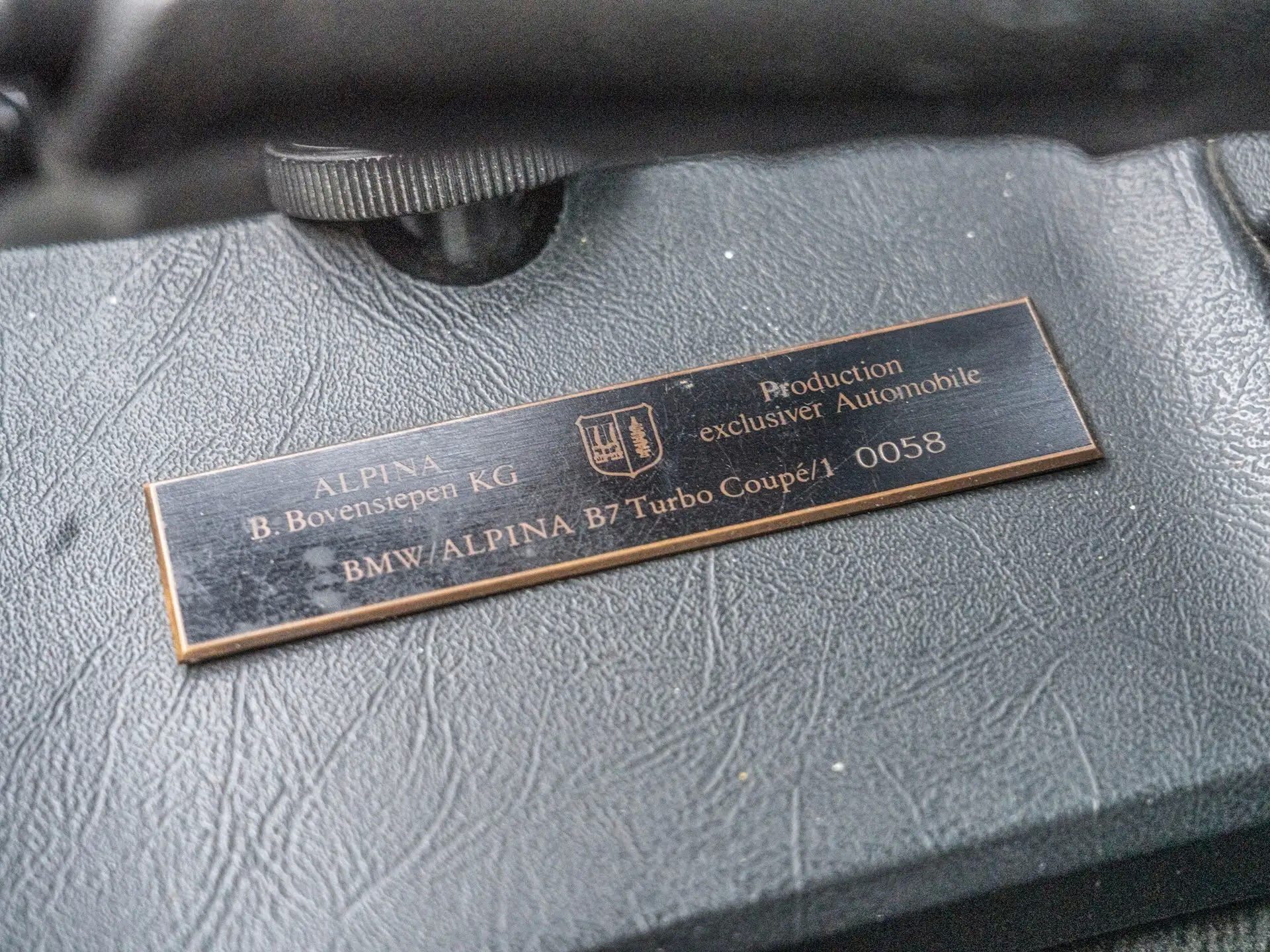 Be The Star Of Your Next 80s Car Show With This Alpina B7 Turbo Coupe/1