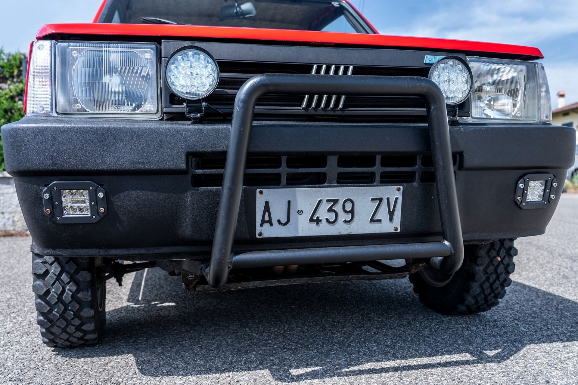 Restored 1986 Fiat Panda 4×4 Is A Cute But Rugged Italian Off-Roader