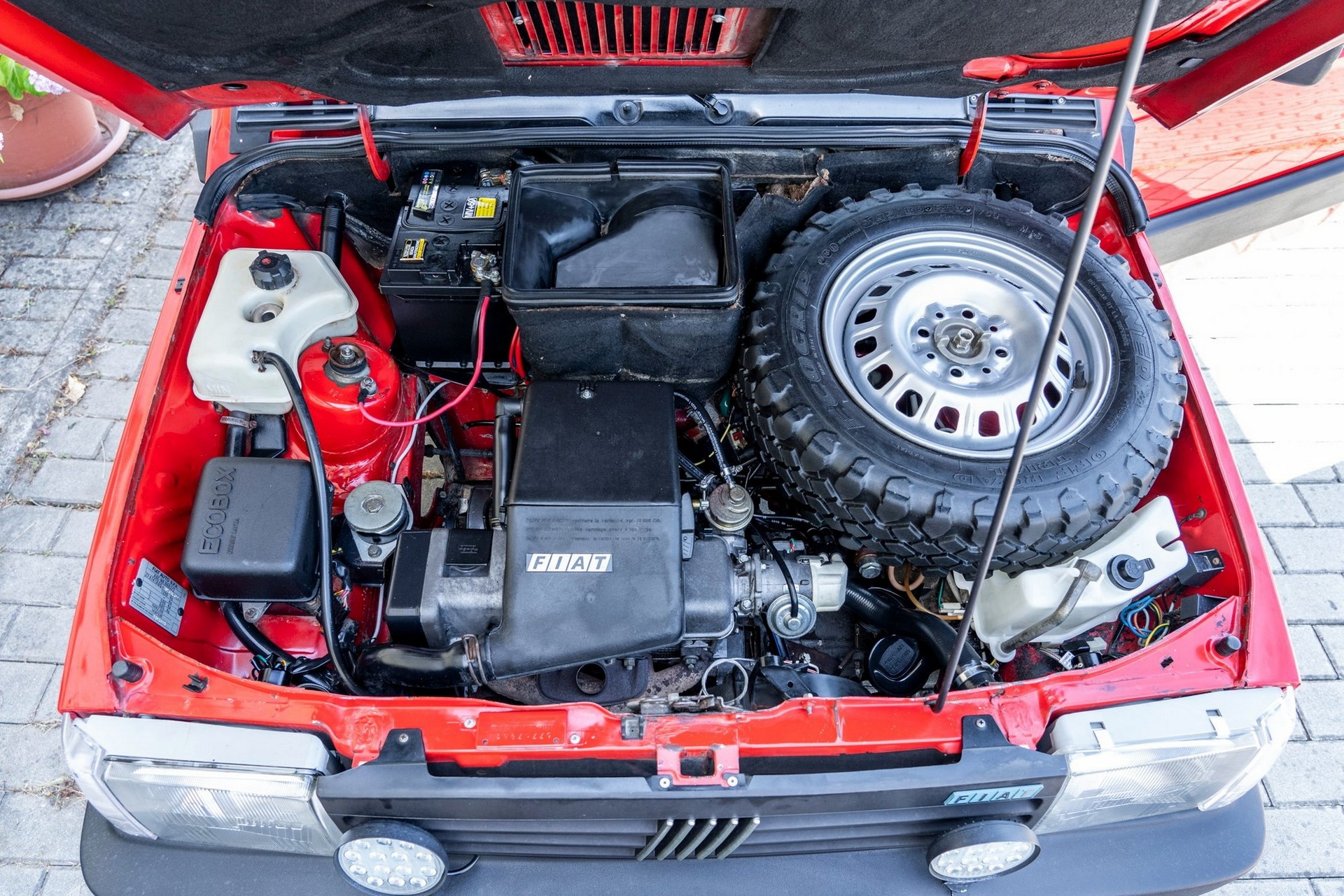 Restored 1986 Fiat Panda 4×4 Is A Cute But Rugged Italian Off-Roader