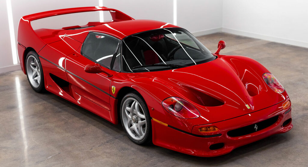 マイスト　フェラーリ　F50  1995 An Immaculate 1995 Ferrari F50 Could Sell For $6.5 Million Next