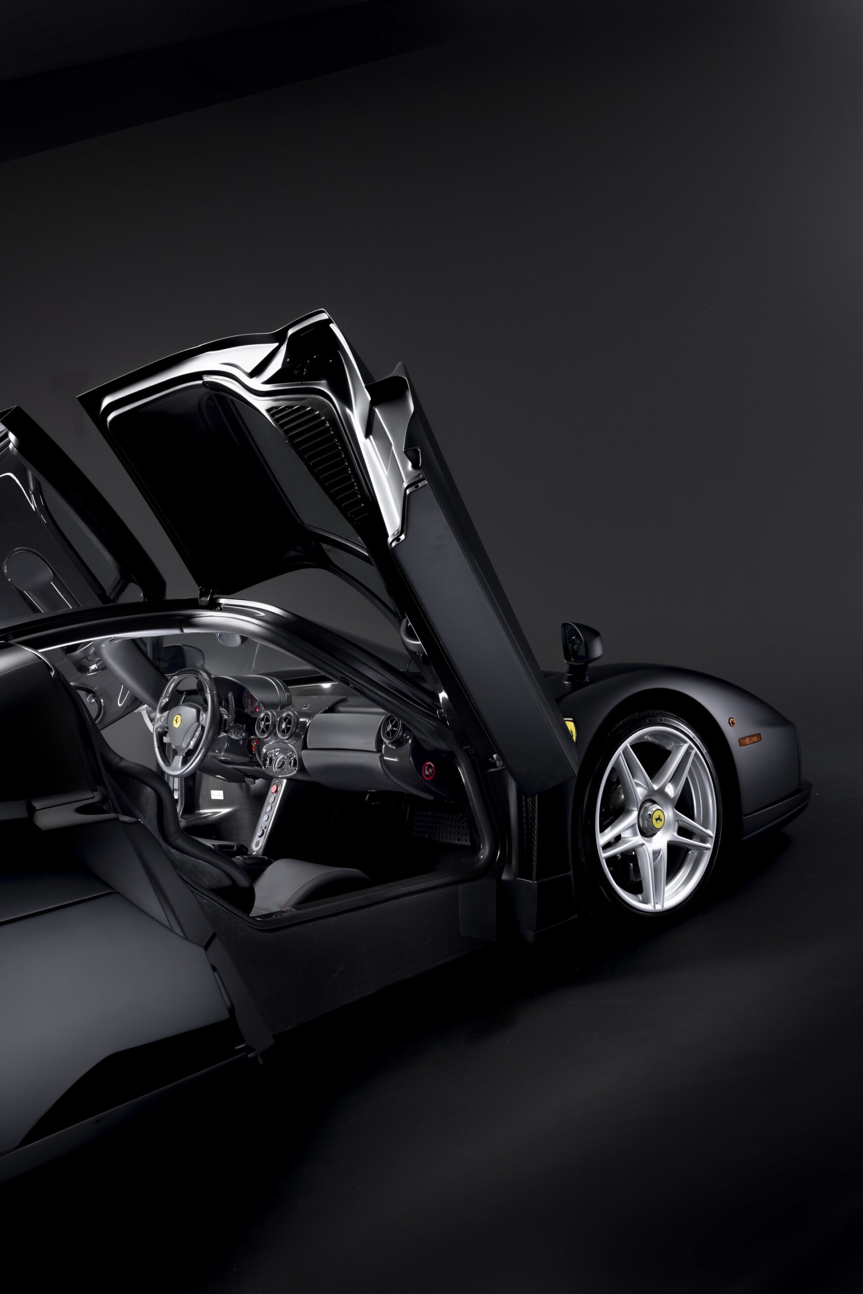 The Only Factory Matte Black Ferrari Enzo Will Make You Go Hamana-Hamana