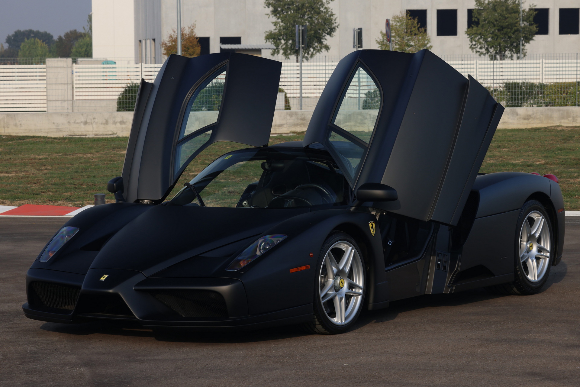 The Only Factory Matte Black Ferrari Enzo Will Make You Go Hamana-Hamana