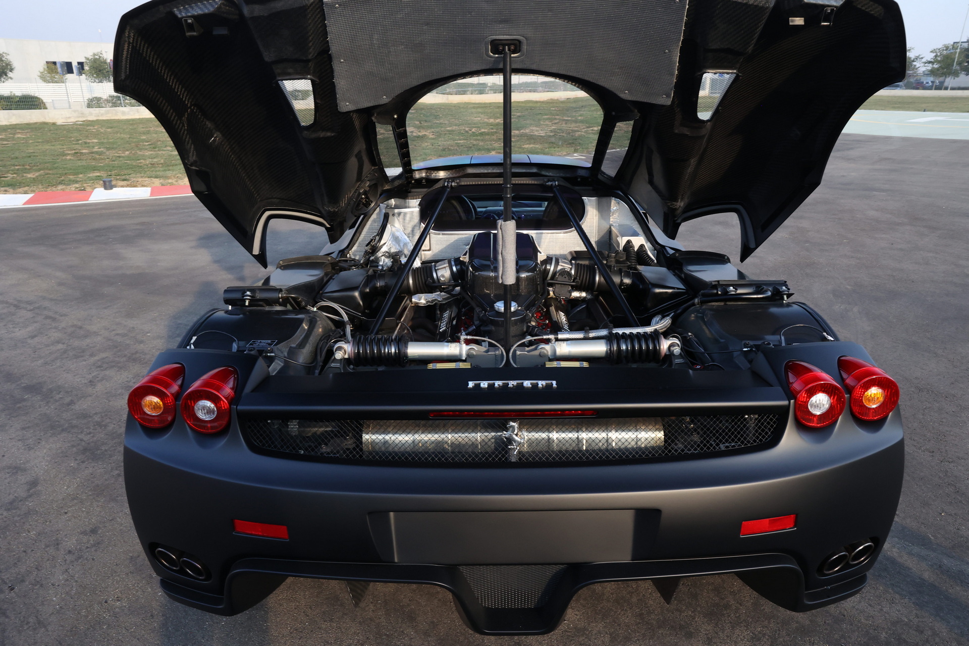 The Only Factory Matte Black Ferrari Enzo Will Make You Go Hamana-Hamana