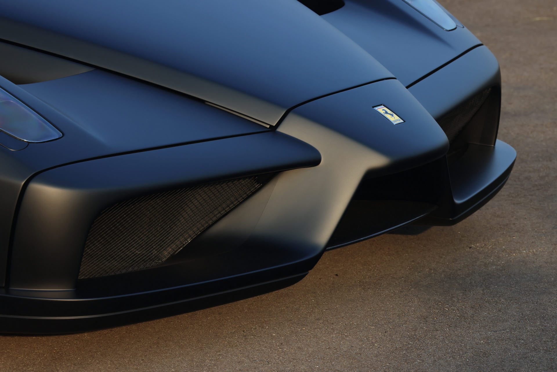The Only Factory Matte Black Ferrari Enzo Will Make You Go Hamana-Hamana