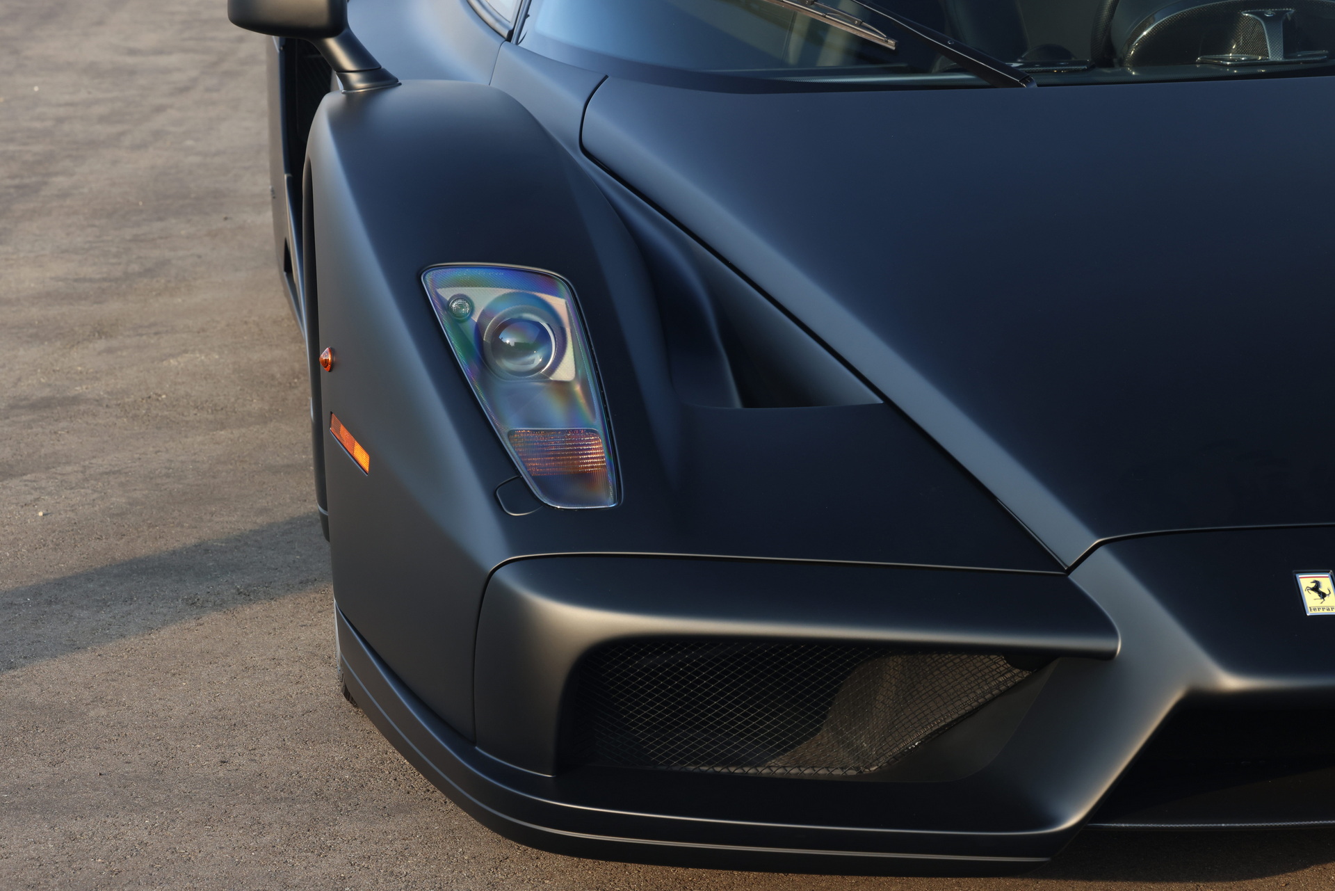 The Only Factory Matte Black Ferrari Enzo Will Make You Go Hamana-Hamana
