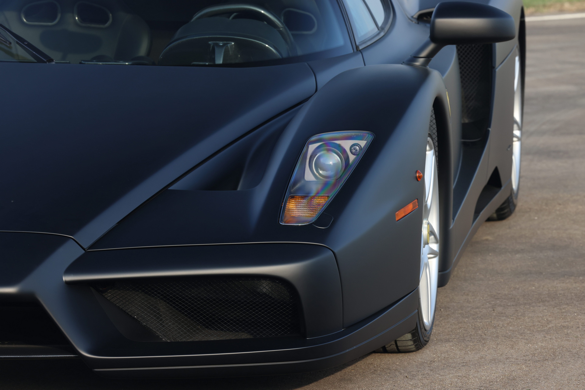 The Only Factory Matte Black Ferrari Enzo Will Make You Go Hamana-Hamana