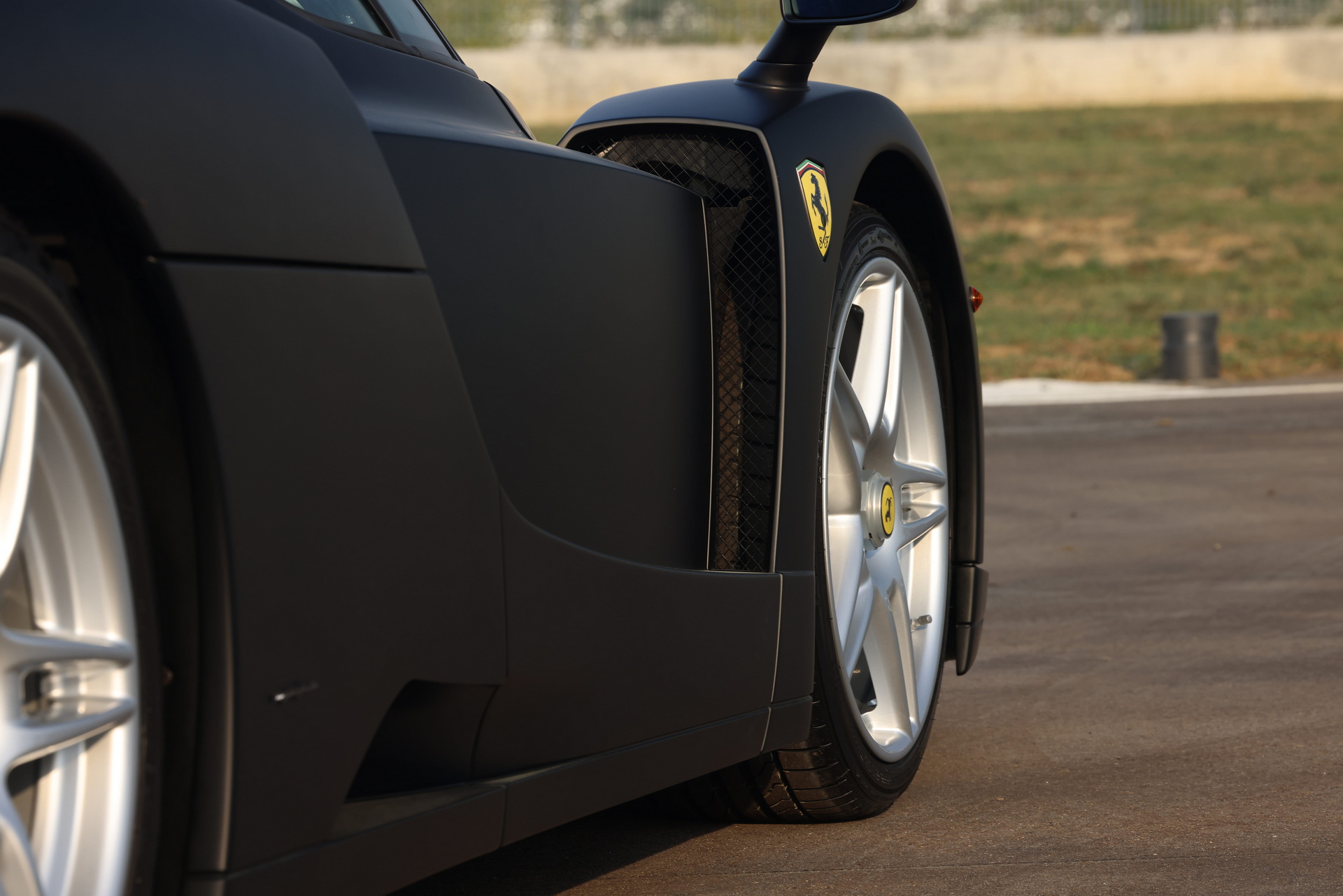 The Only Factory Matte Black Ferrari Enzo Will Make You Go Hamana-Hamana