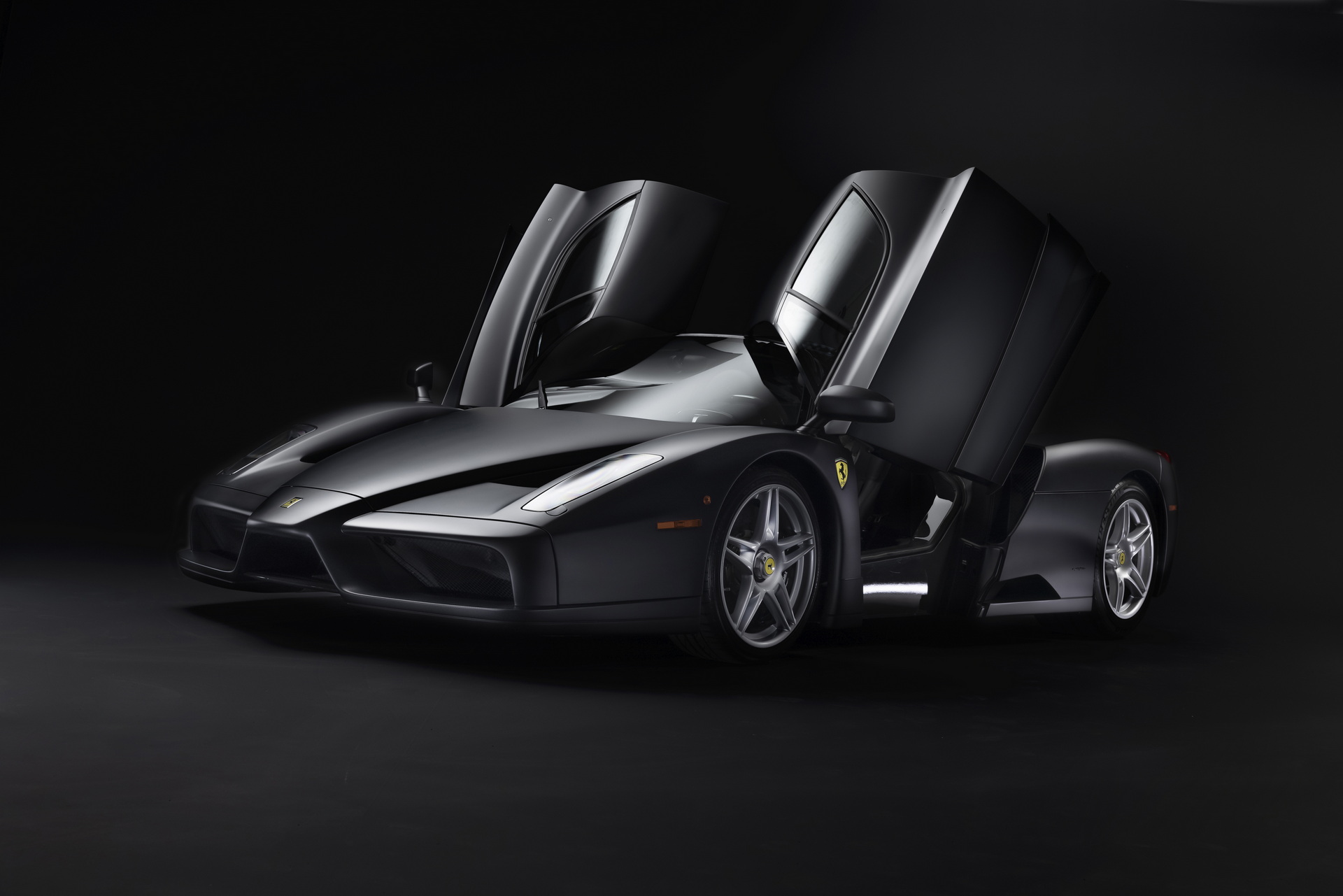 The Only Factory Matte Black Ferrari Enzo Will Make You Go Hamana-Hamana
