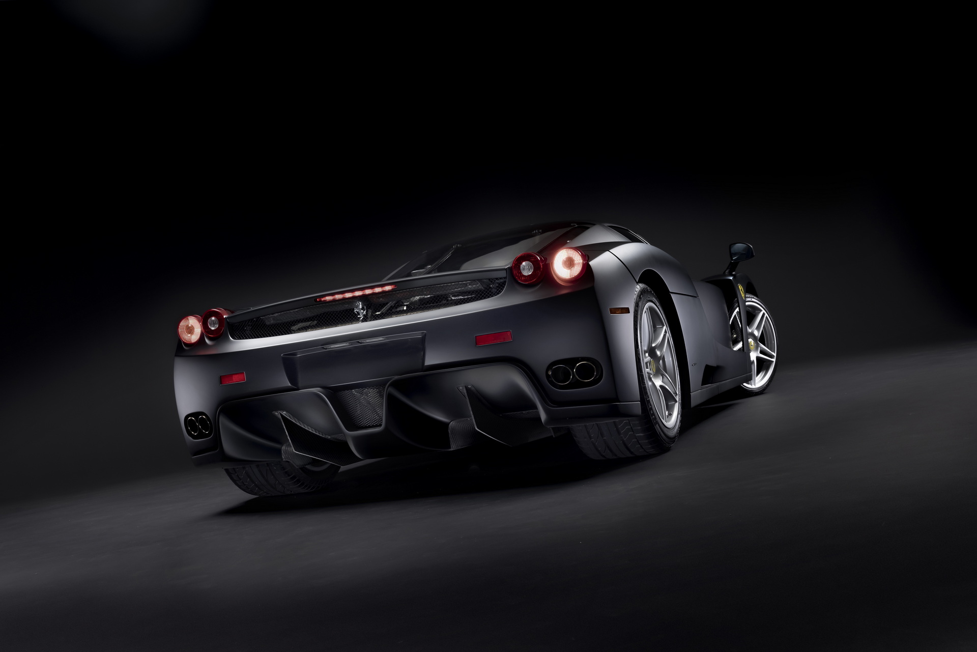 The Only Factory Matte Black Ferrari Enzo Will Make You Go Hamana-Hamana