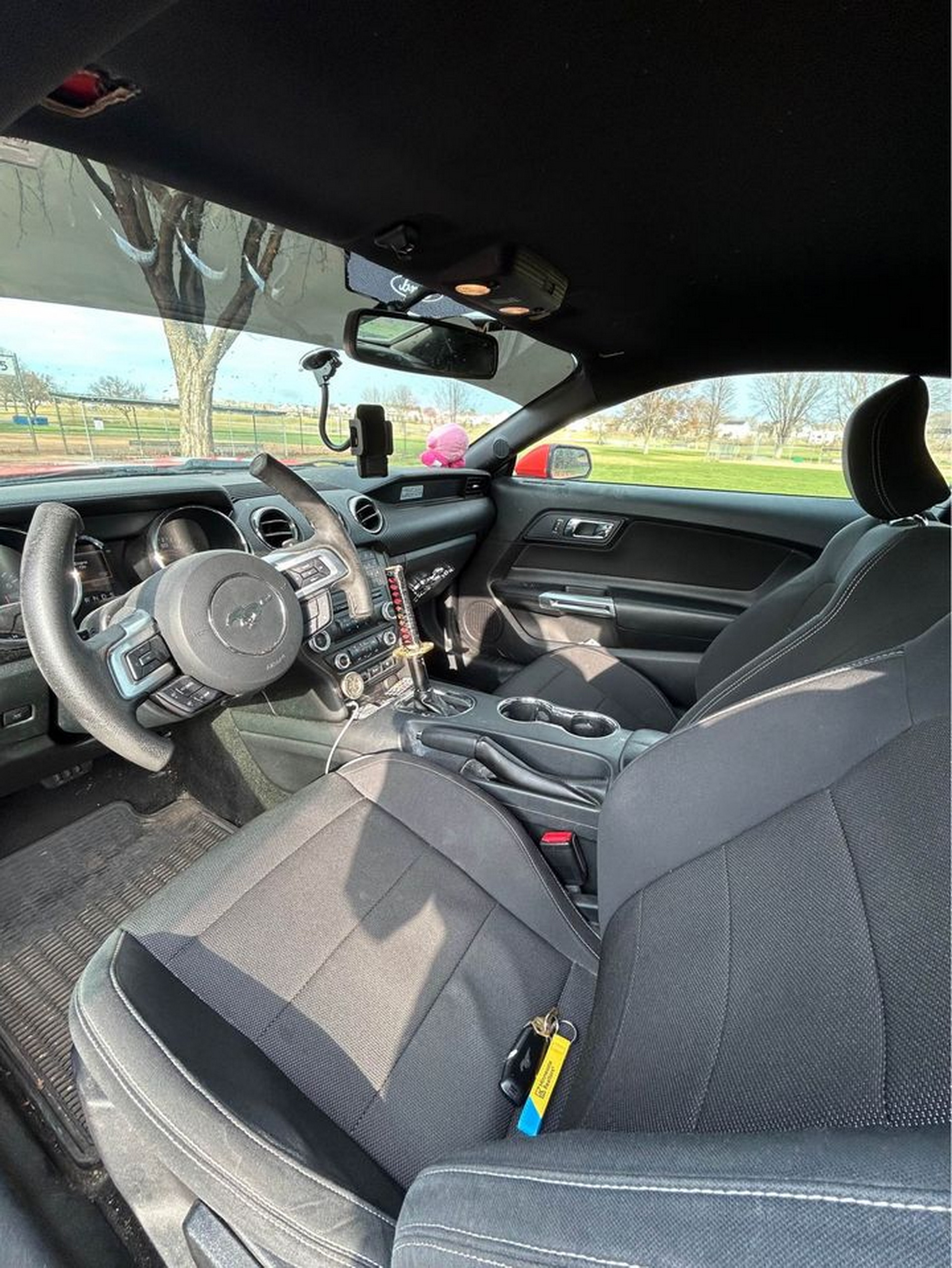 Don’t Ask To Test Drive This Guy’s V6 Mustang With A ‘Yoke’ Steering Wheel Unless You Have Cash In Hand OK?