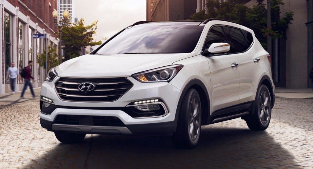  Hyundai Also Warns 2018 Santa Fe Sport Owners To Park Outside Over Fire Risk