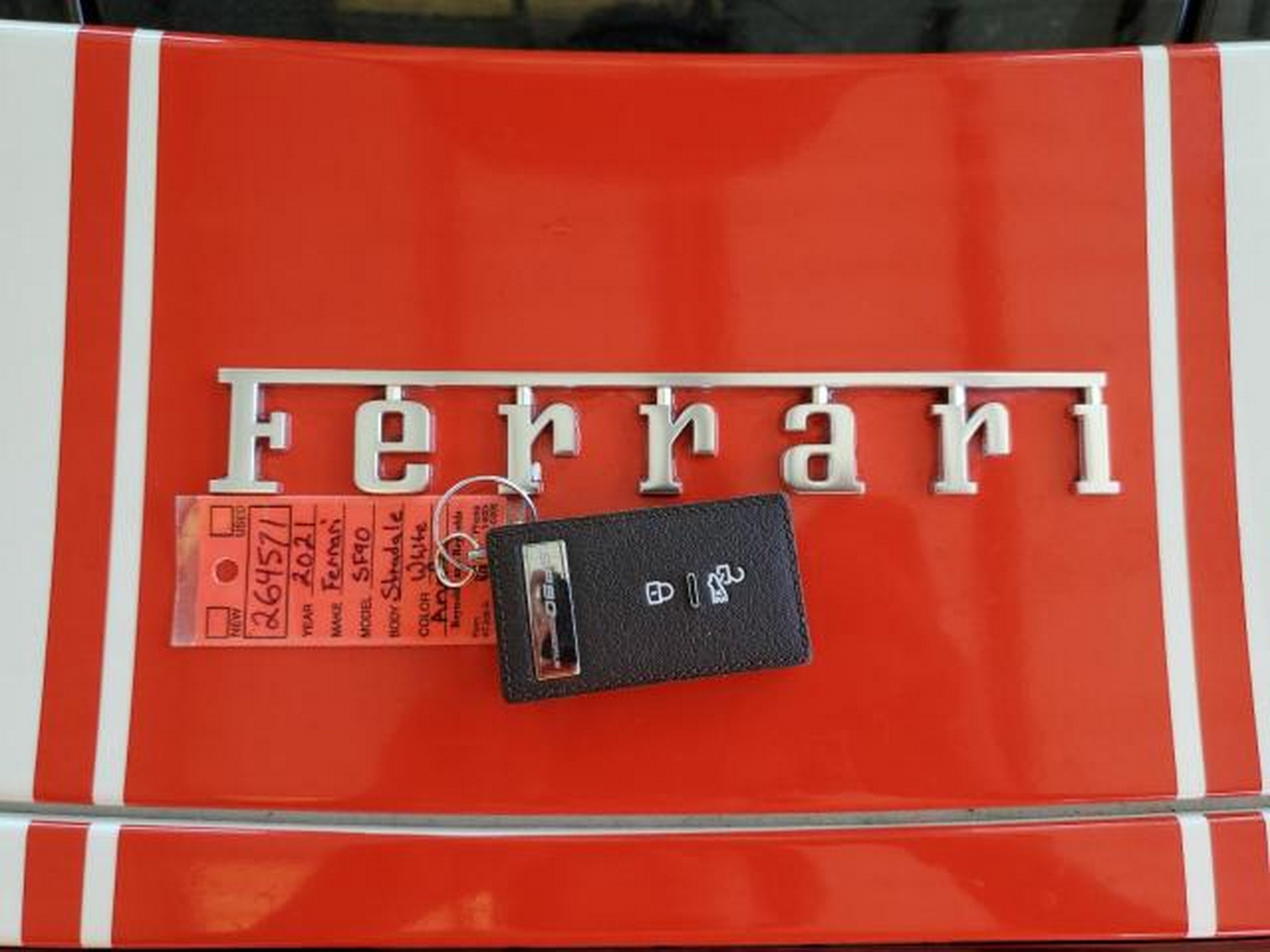 Salvaged Ferrari SF90 And Rolls-Royce Cullinan From Flooded Miami Garage Hit The Auction Block