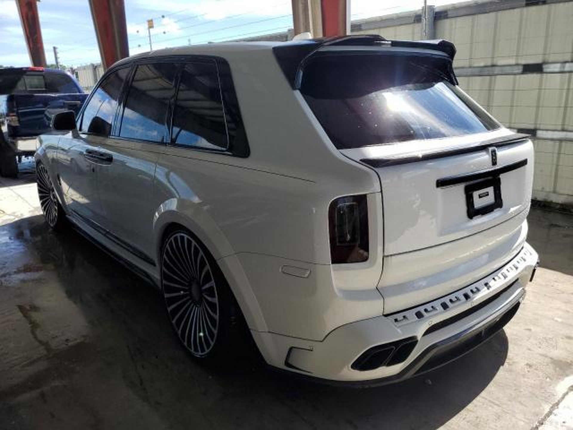 Salvaged Ferrari SF90 And Rolls-Royce Cullinan From Flooded Miami Garage Hit The Auction Block