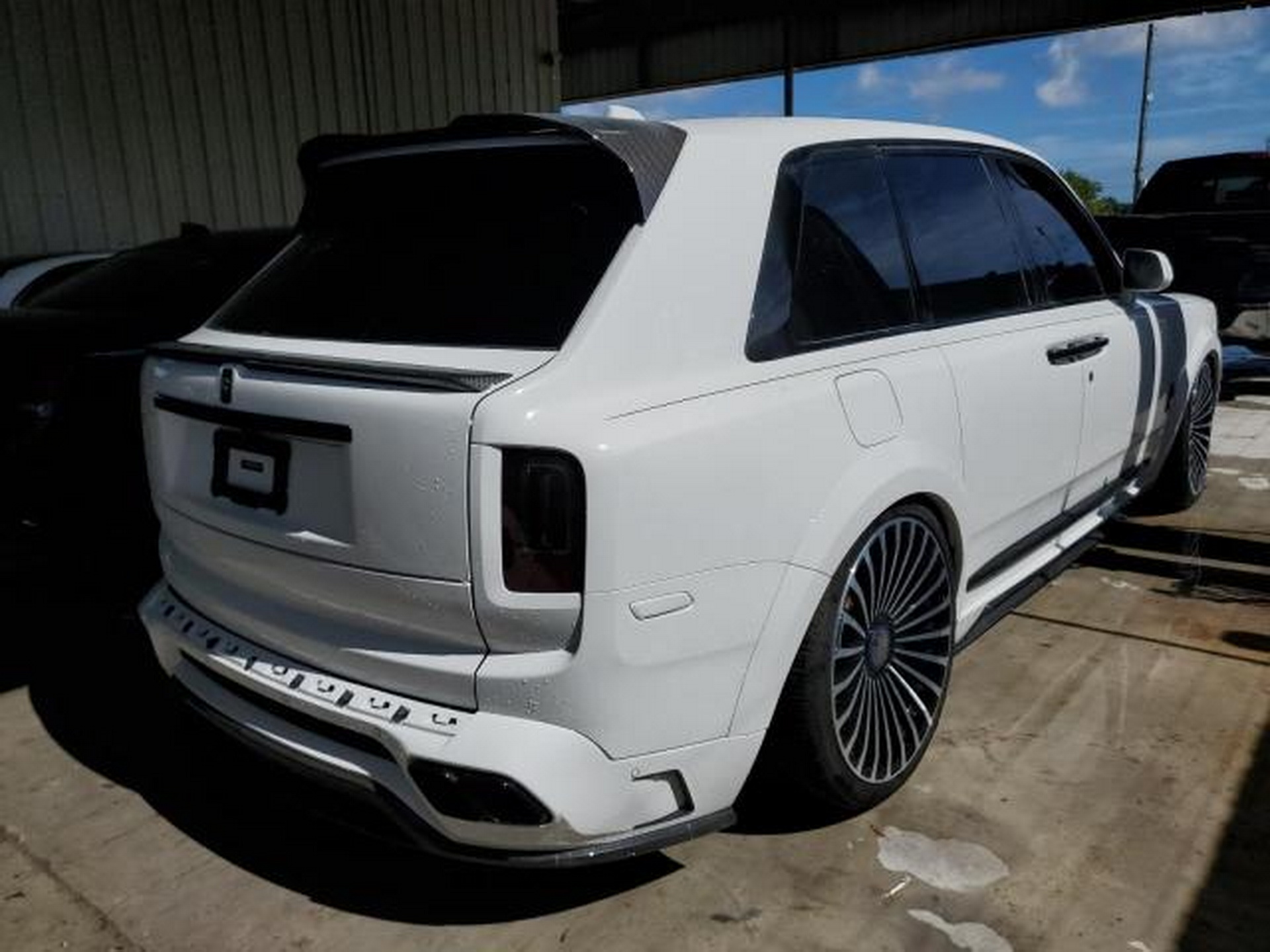 Salvaged Ferrari SF90 And Rolls-Royce Cullinan From Flooded Miami Garage Hit The Auction Block